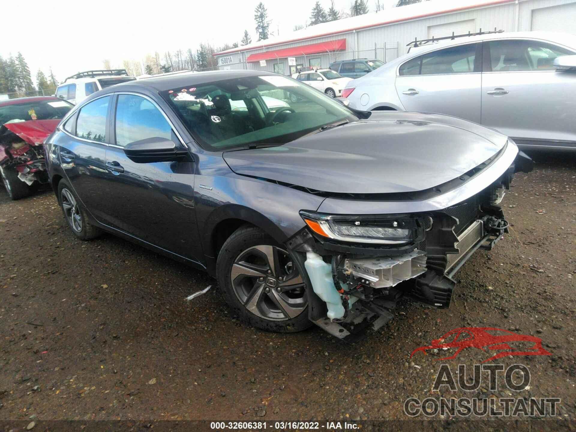 HONDA INSIGHT 2019 - 19XZE4F10KE017245