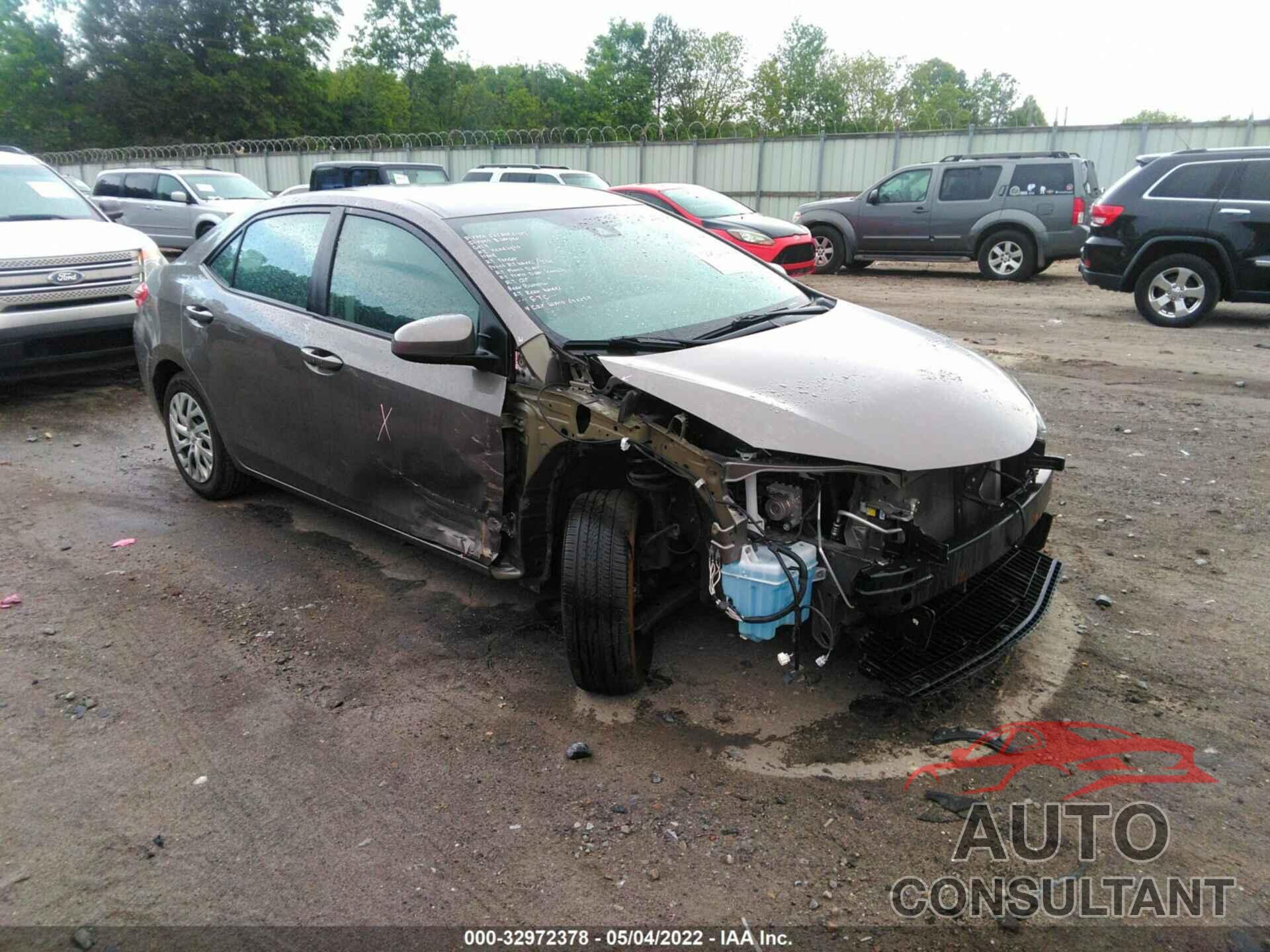 TOYOTA COROLLA 2019 - 2T1BURHE9KC182551