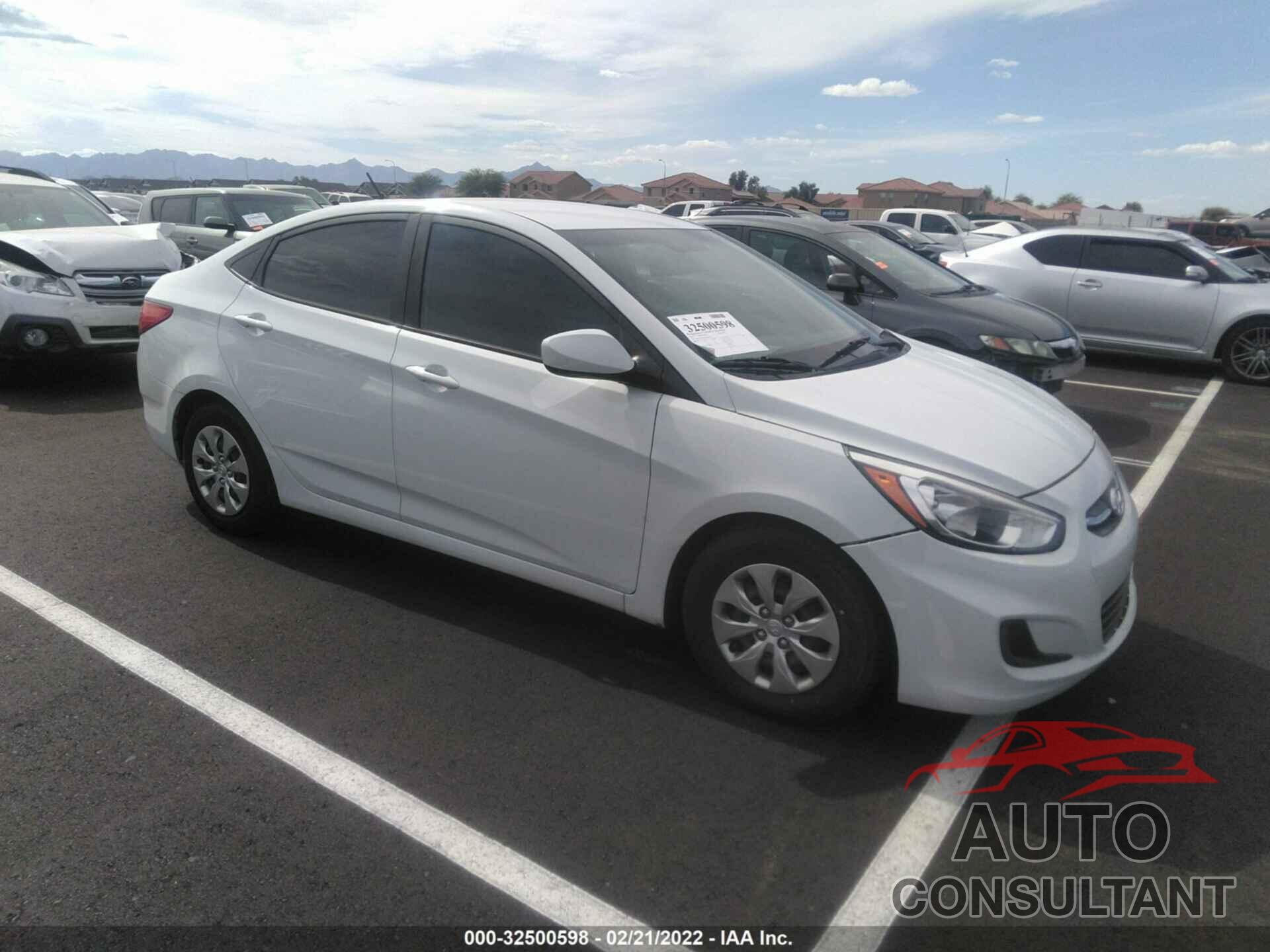 HYUNDAI ACCENT 2017 - KMHCT4AE7HU362641