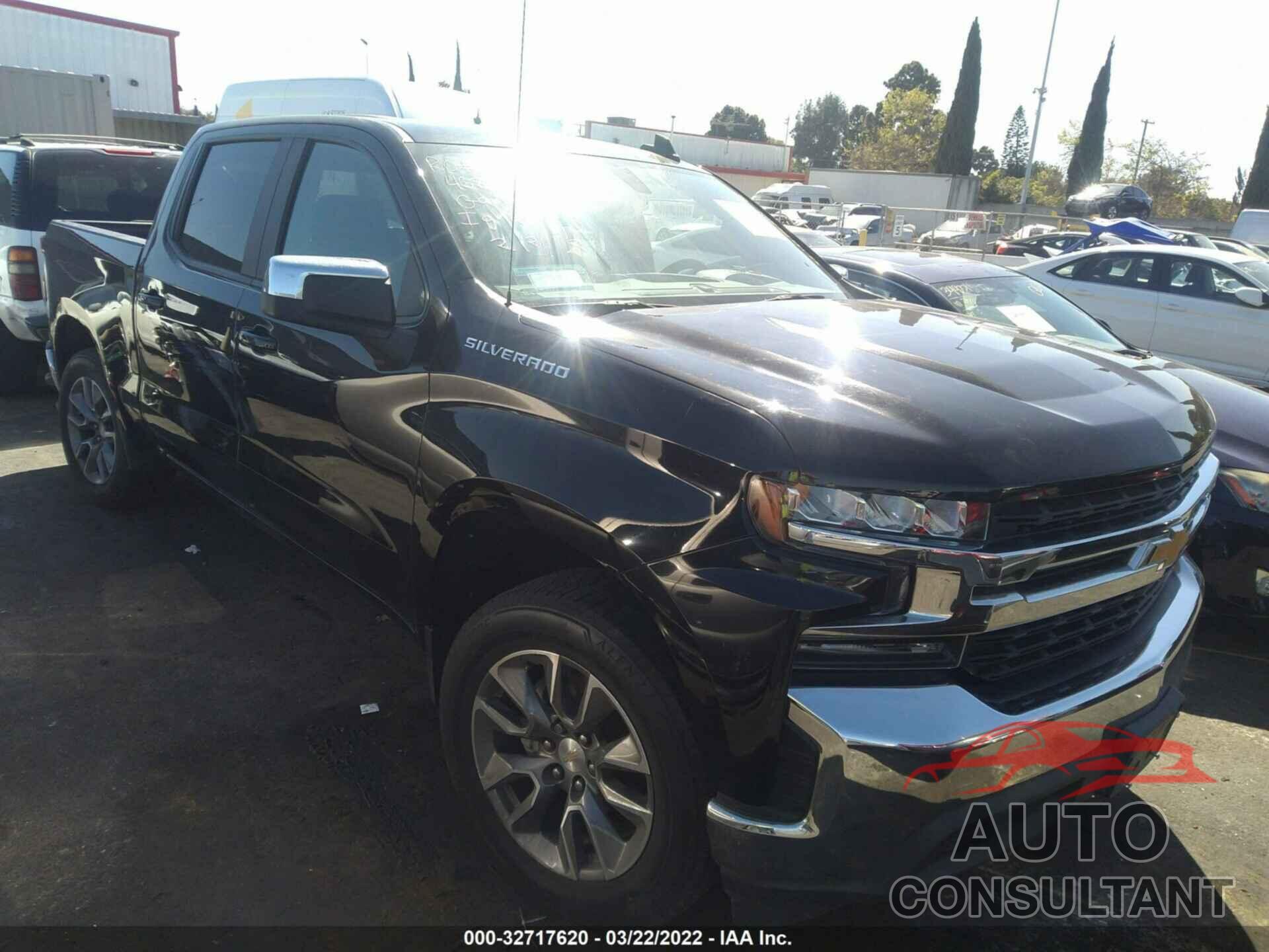 CHEVROLET SILVERADO 1500 2019 - 1GCUWCED6KZ181794