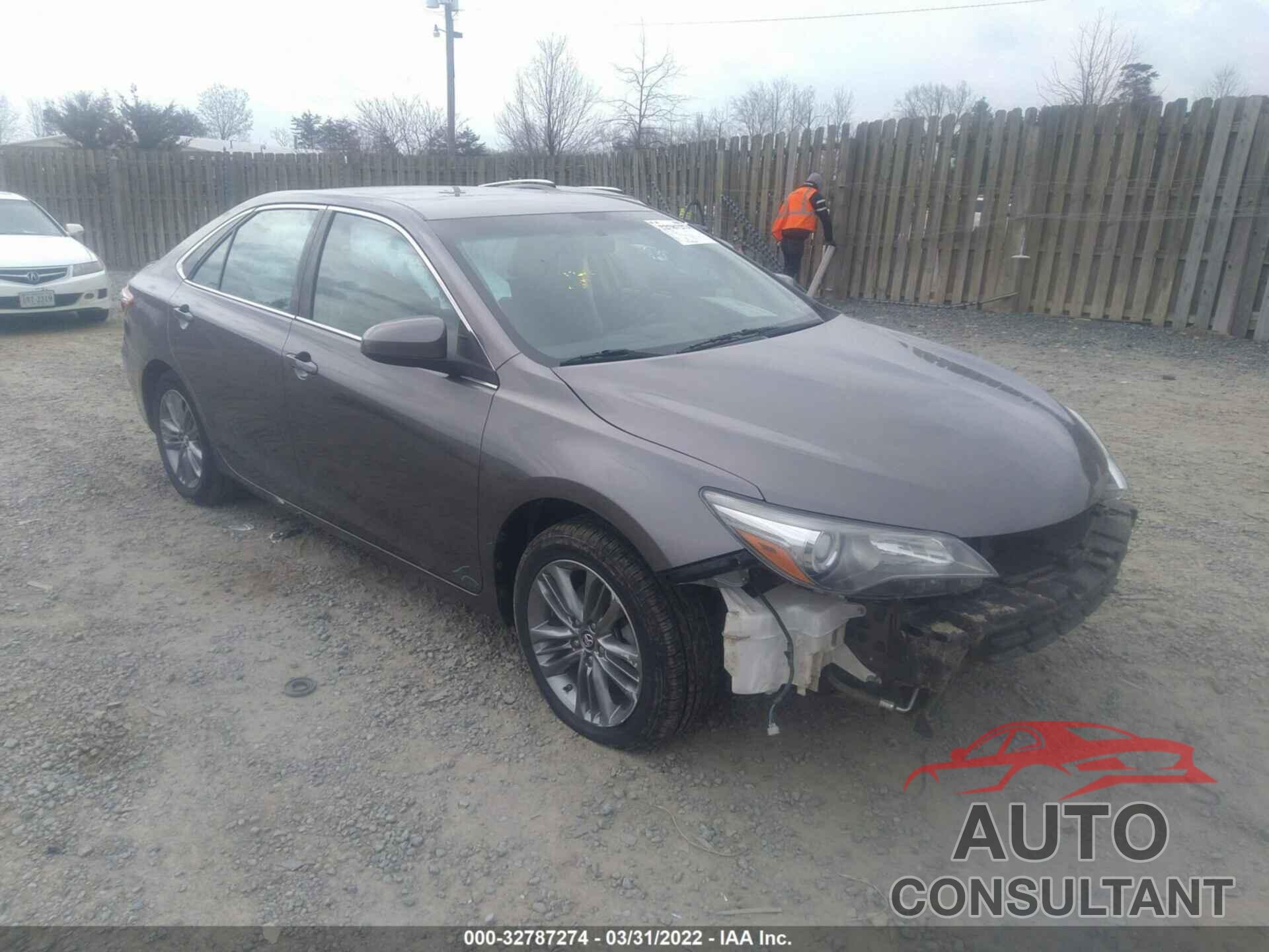 TOYOTA CAMRY 2017 - 4T1BF1FK8HU445236