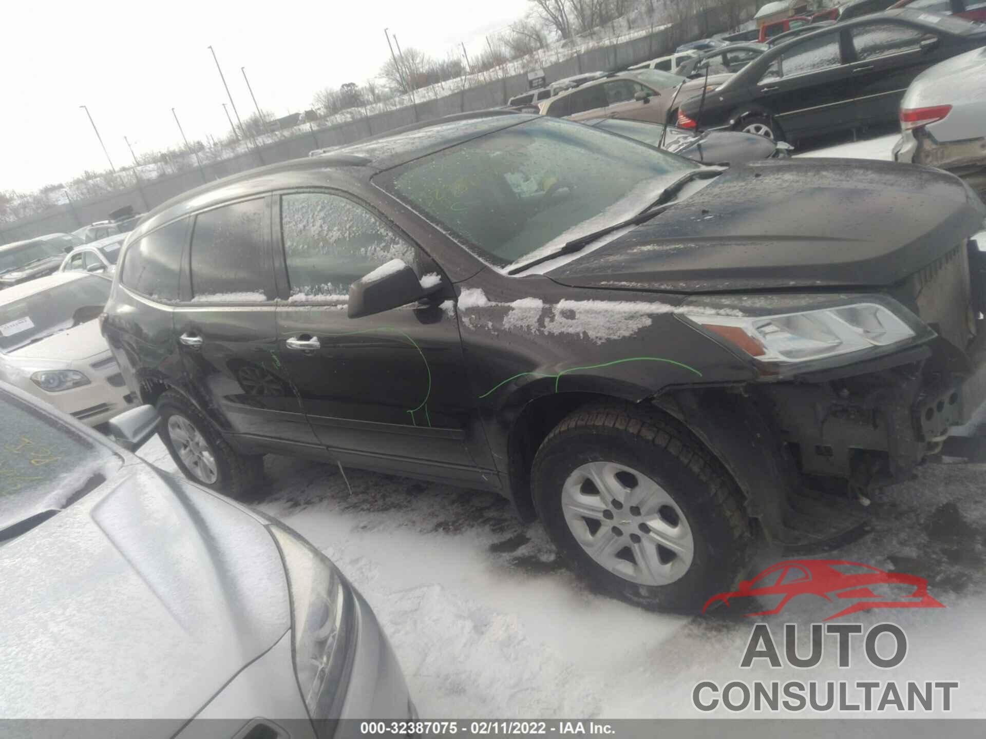 CHEVROLET TRAVERSE 2016 - 1GNKRFED9GJ324217