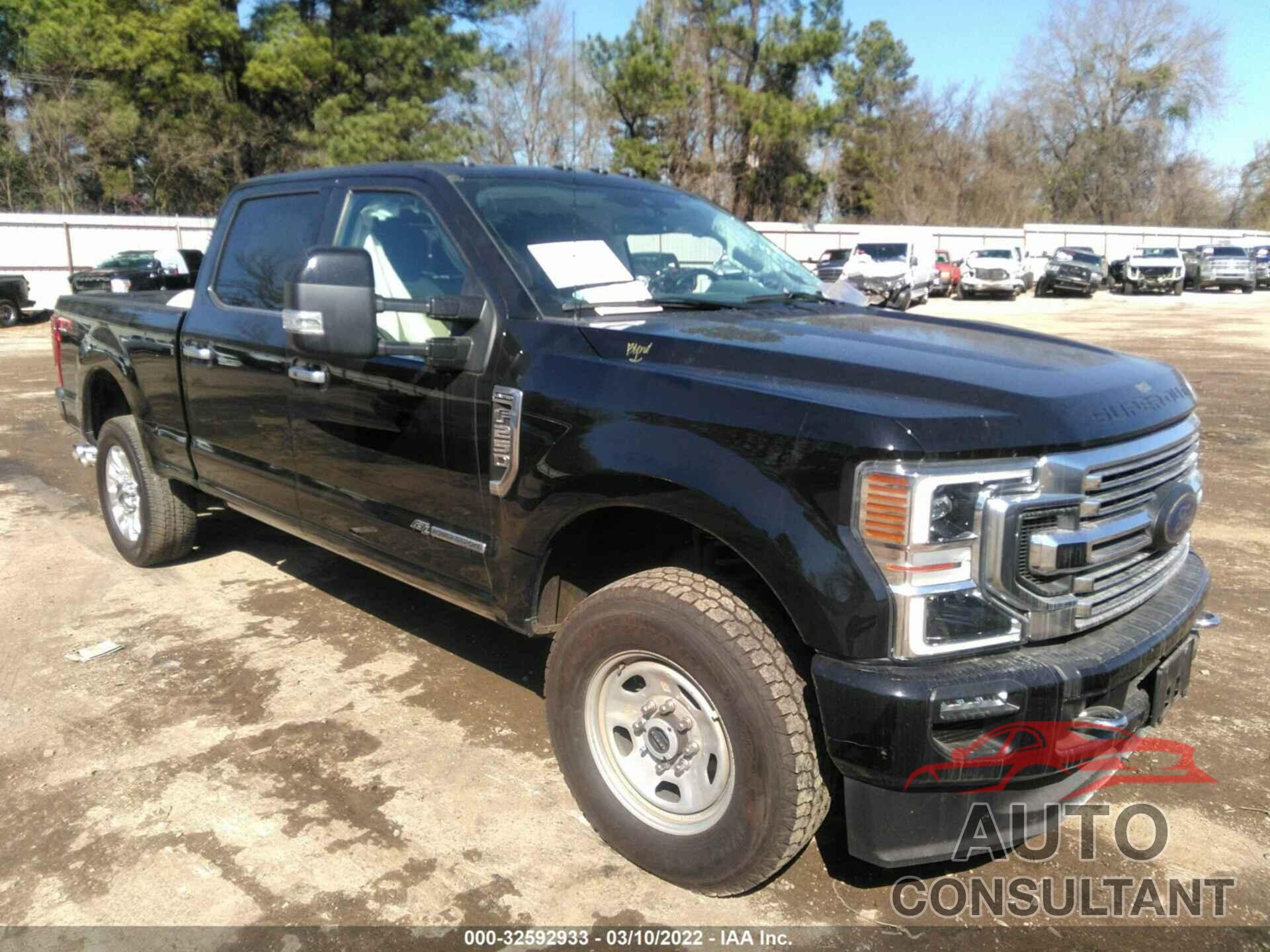 FORD SUPER DUTY F-250 SRW 2020 - 1FT7W2BT3LED58541