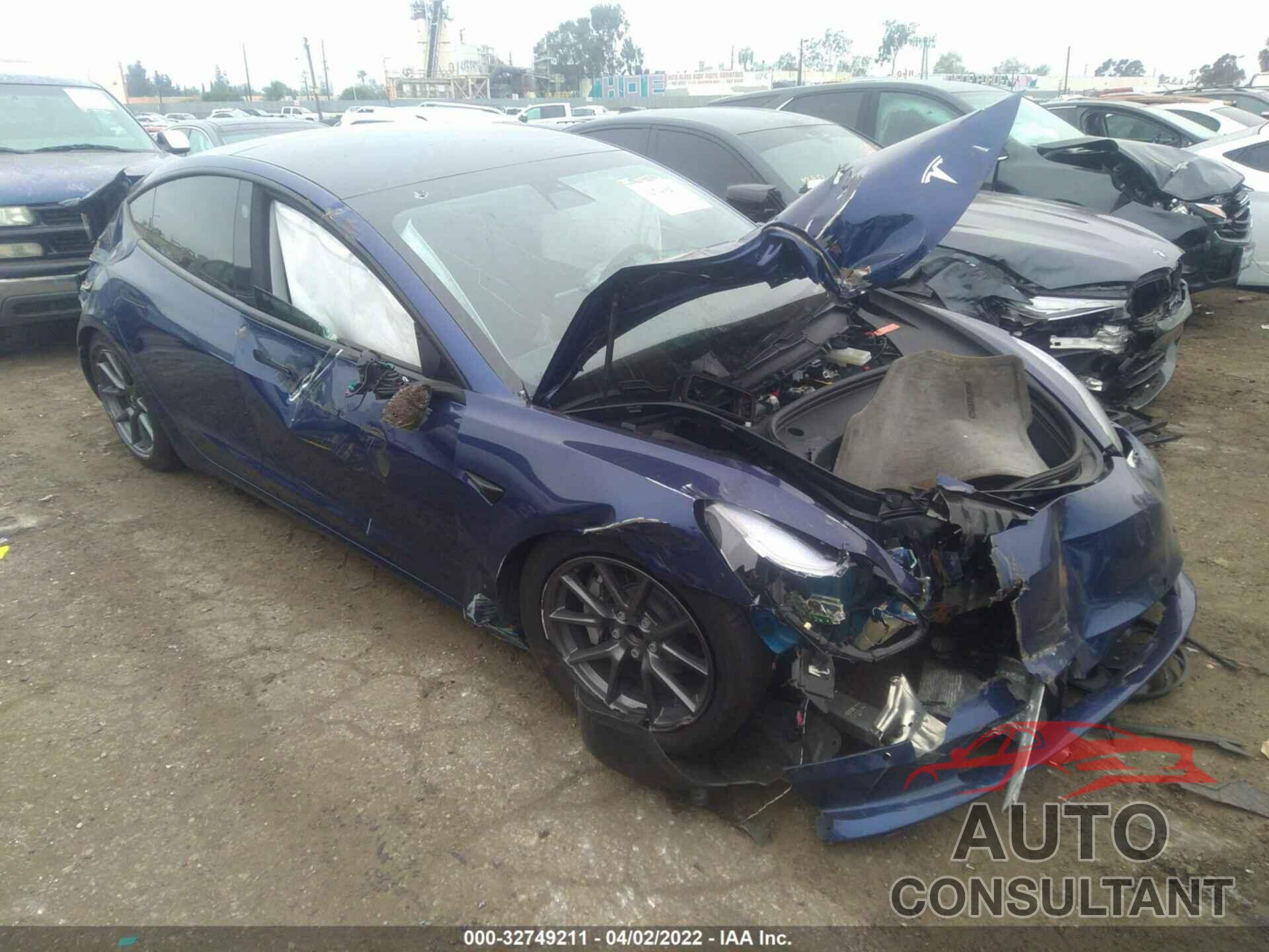 TESLA MODEL 3 2021 - 5YJ3E1EA3MF051716