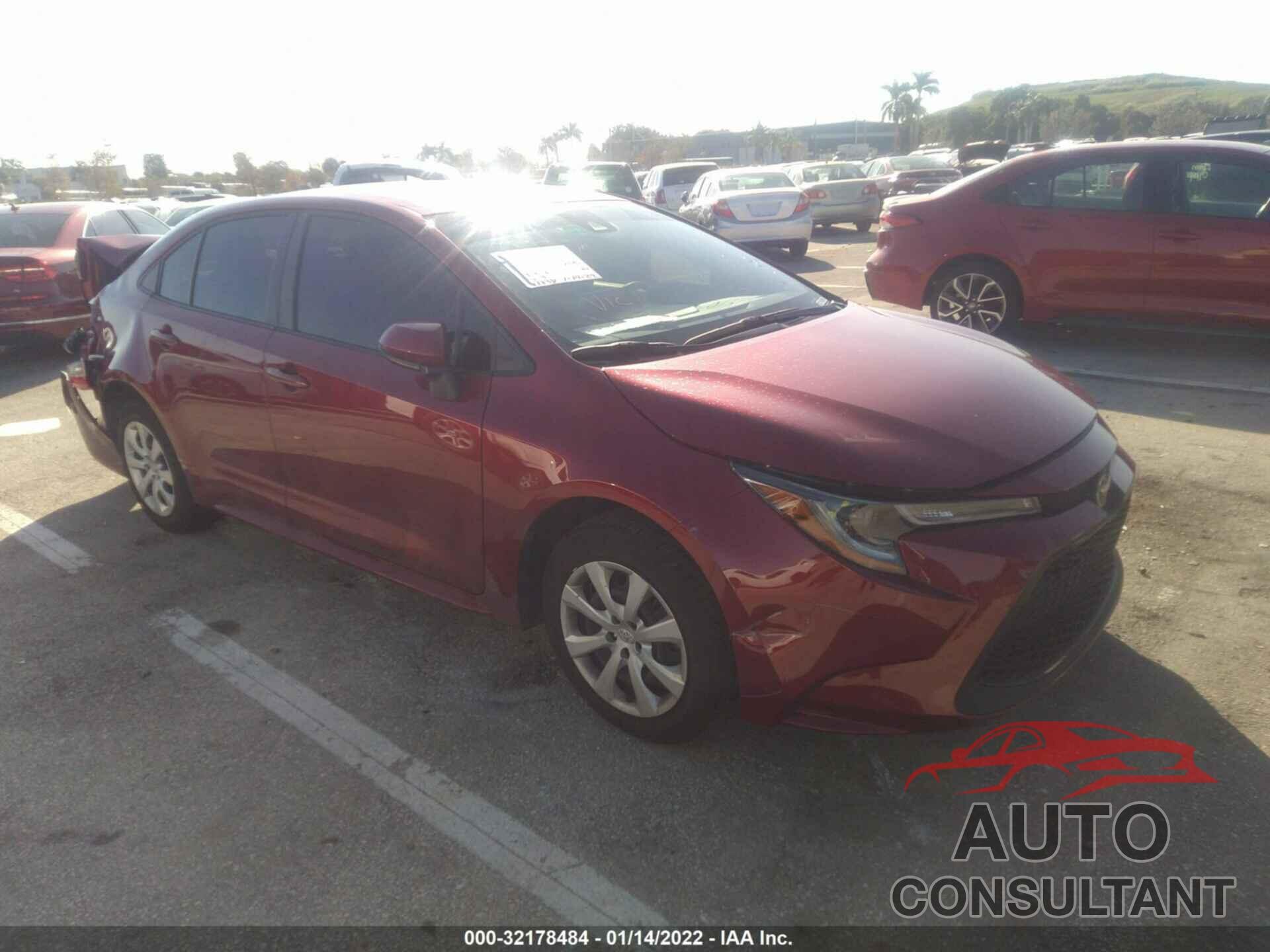 TOYOTA COROLLA 2022 - JTDEPMAE9NJ201416