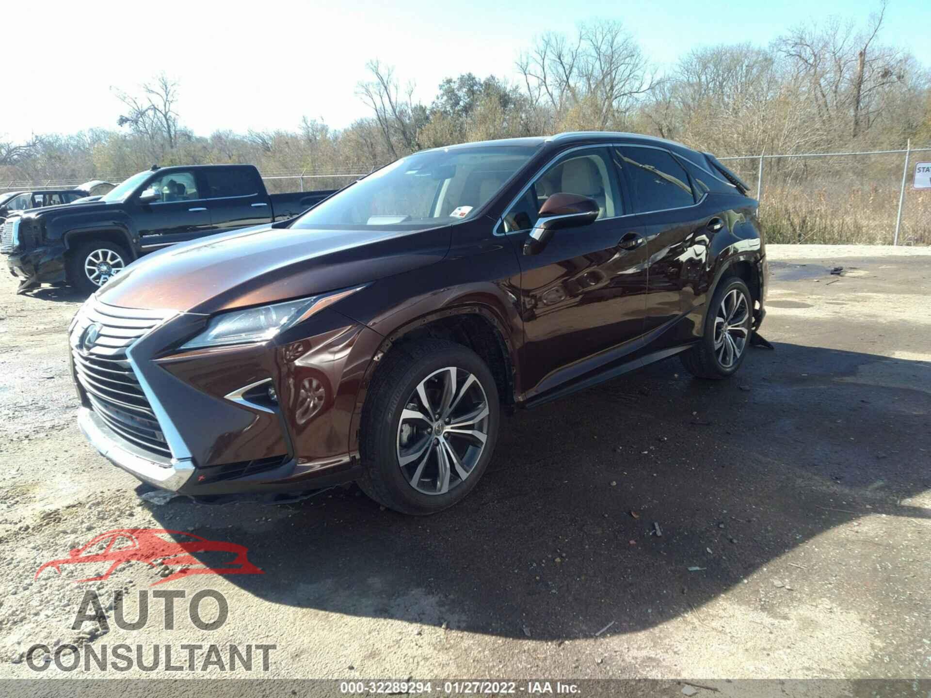 LEXUS RX 2017 - 2T2ZZMCA5HC042332