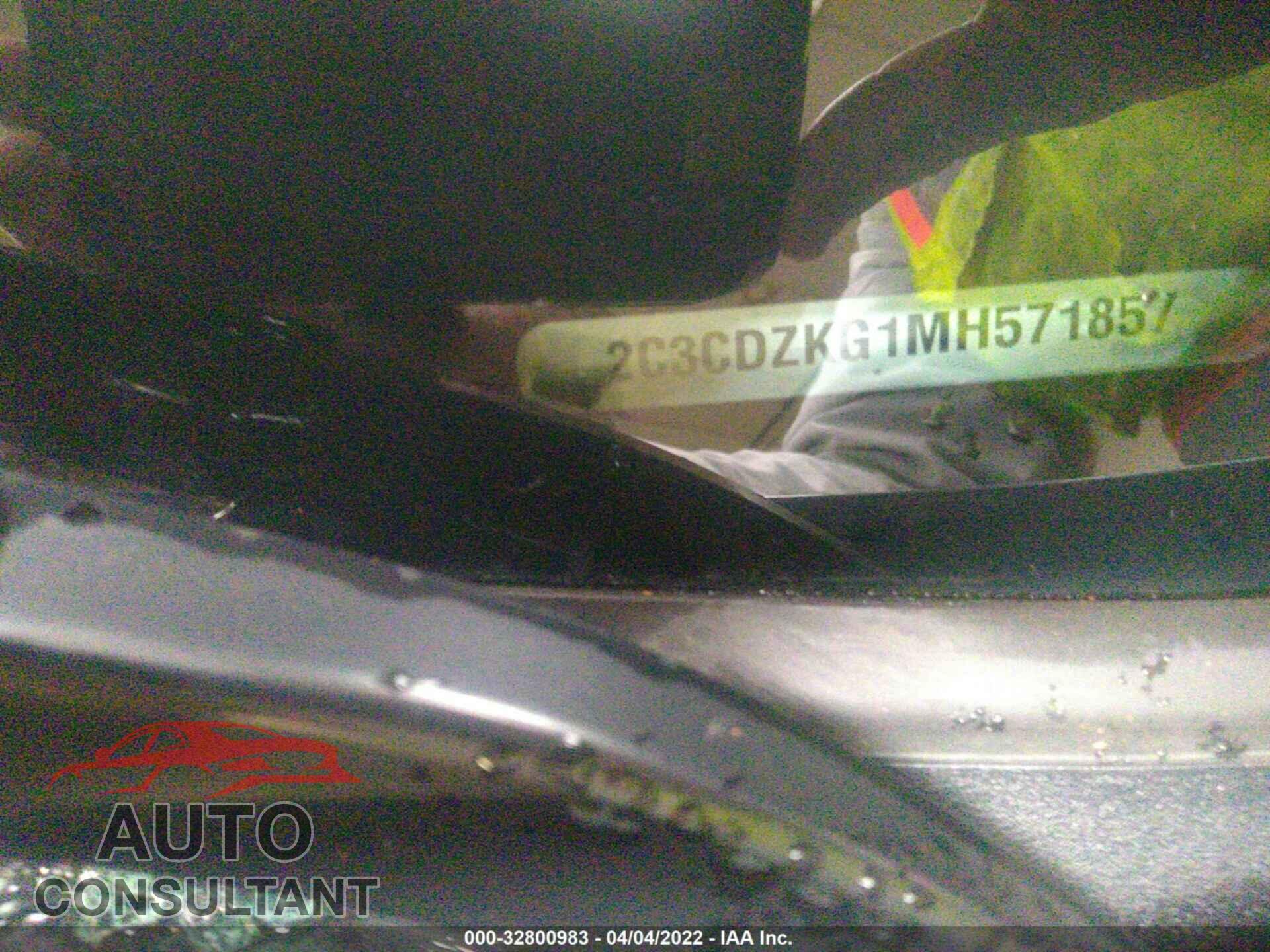 DODGE CHALLENGER 2021 - 2C3CDZKG1MH571857