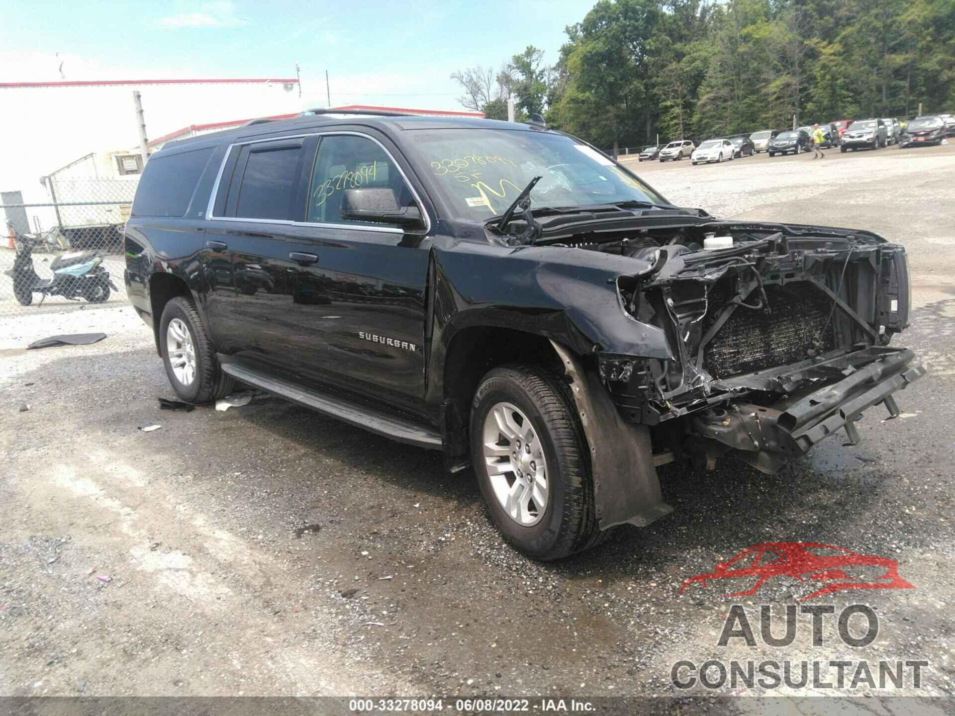 CHEVROLET SUBURBAN 2016 - 1GNSKHKC7GR168479