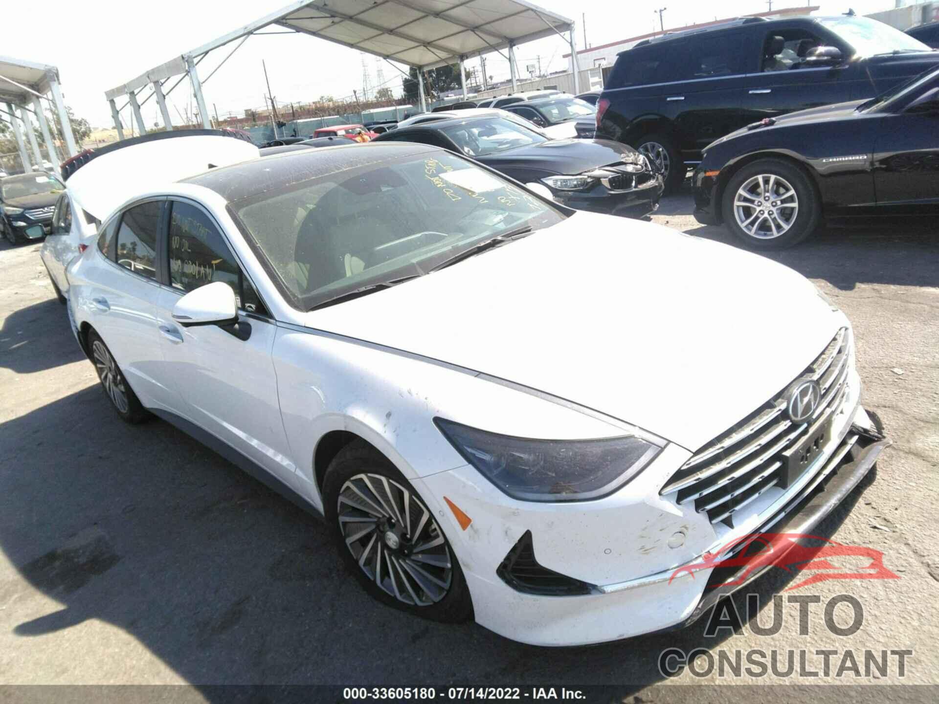 HYUNDAI SONATA HYBRID 2022 - KMHL54JJ7NA040795