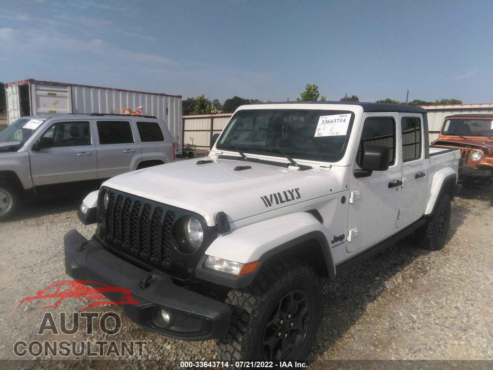 JEEP GLADIATOR 2021 - 1C6HJTAG3ML608569