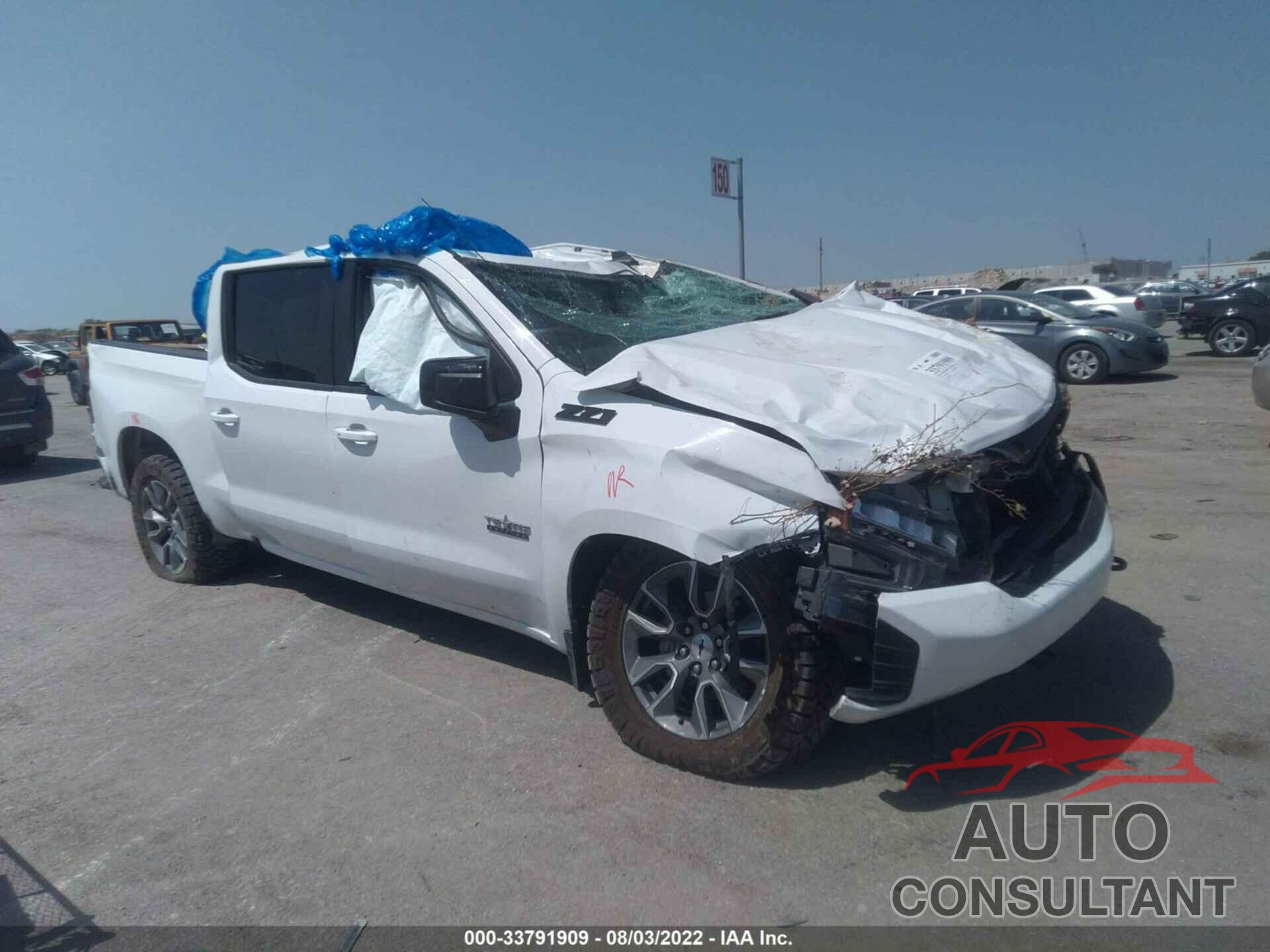 CHEVROLET SILVERADO 1500 2020 - 1GCUYEED2LZ116741