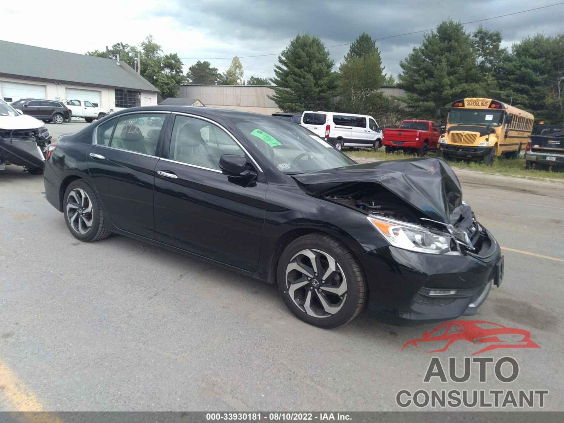 HONDA ACCORD SEDAN 2016 - 1HGCR3F81GA007787