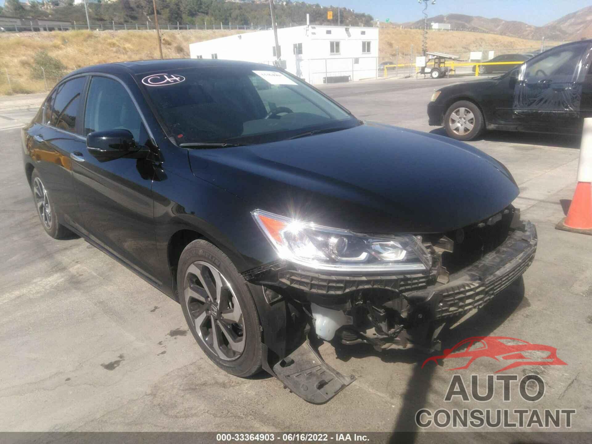 HONDA ACCORD SEDAN 2016 - 1HGCR2F83GA004822