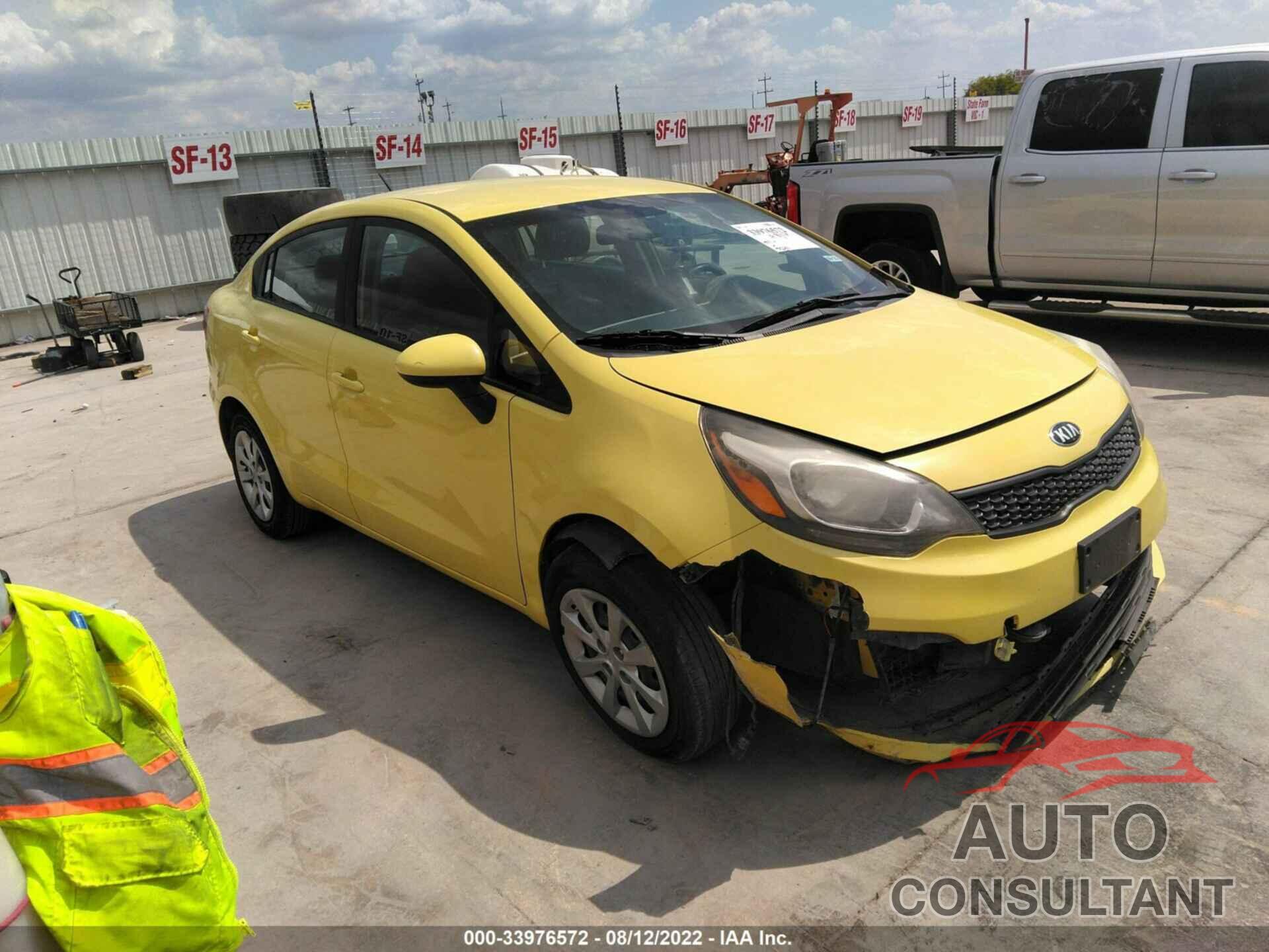 KIA RIO 2016 - KNADM4A38G6667330