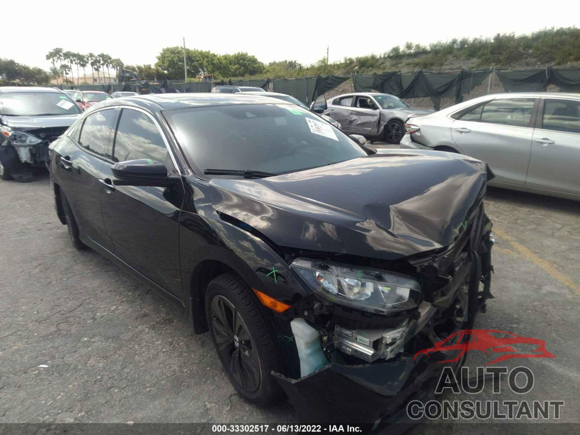 HONDA CIVIC HATCHBACK 2019 - SHHFK7H64KU212148