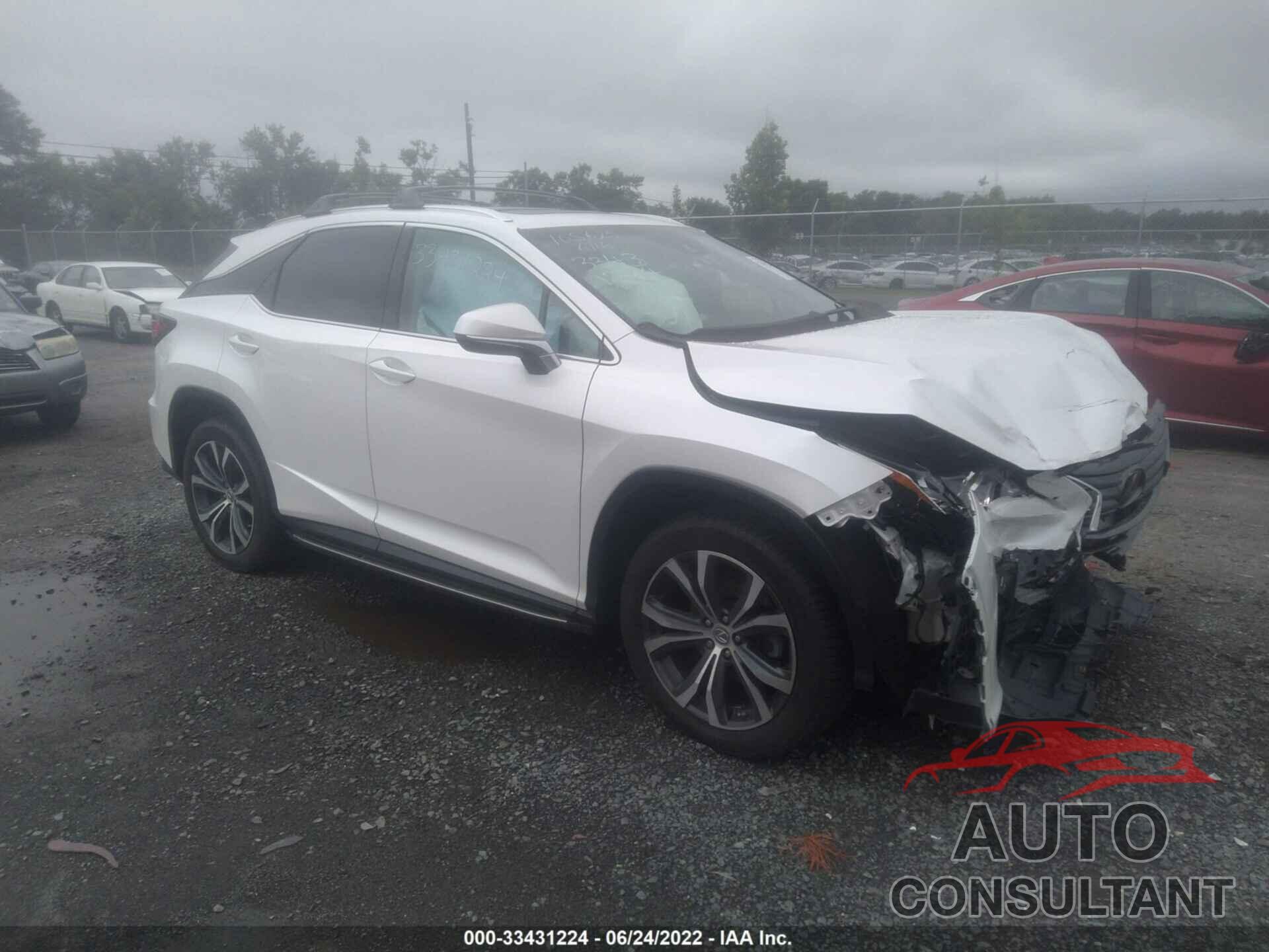 LEXUS RX 2017 - 2T2BZMCA7HC084955