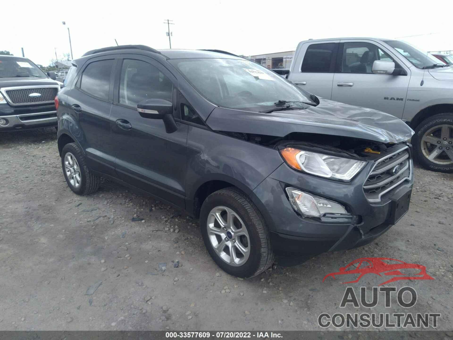 FORD ECOSPORT 2019 - MAJ6S3GL7KC266693