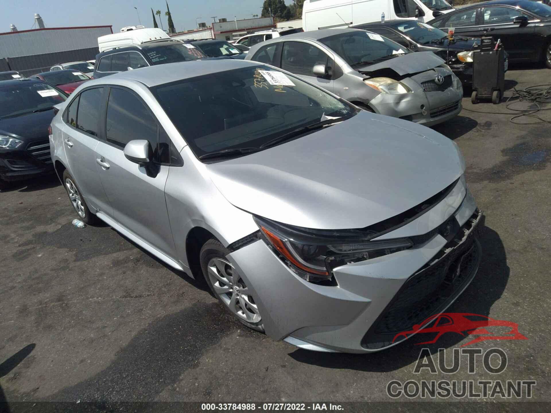 TOYOTA COROLLA 2020 - JTDEPRAEXLJ024563