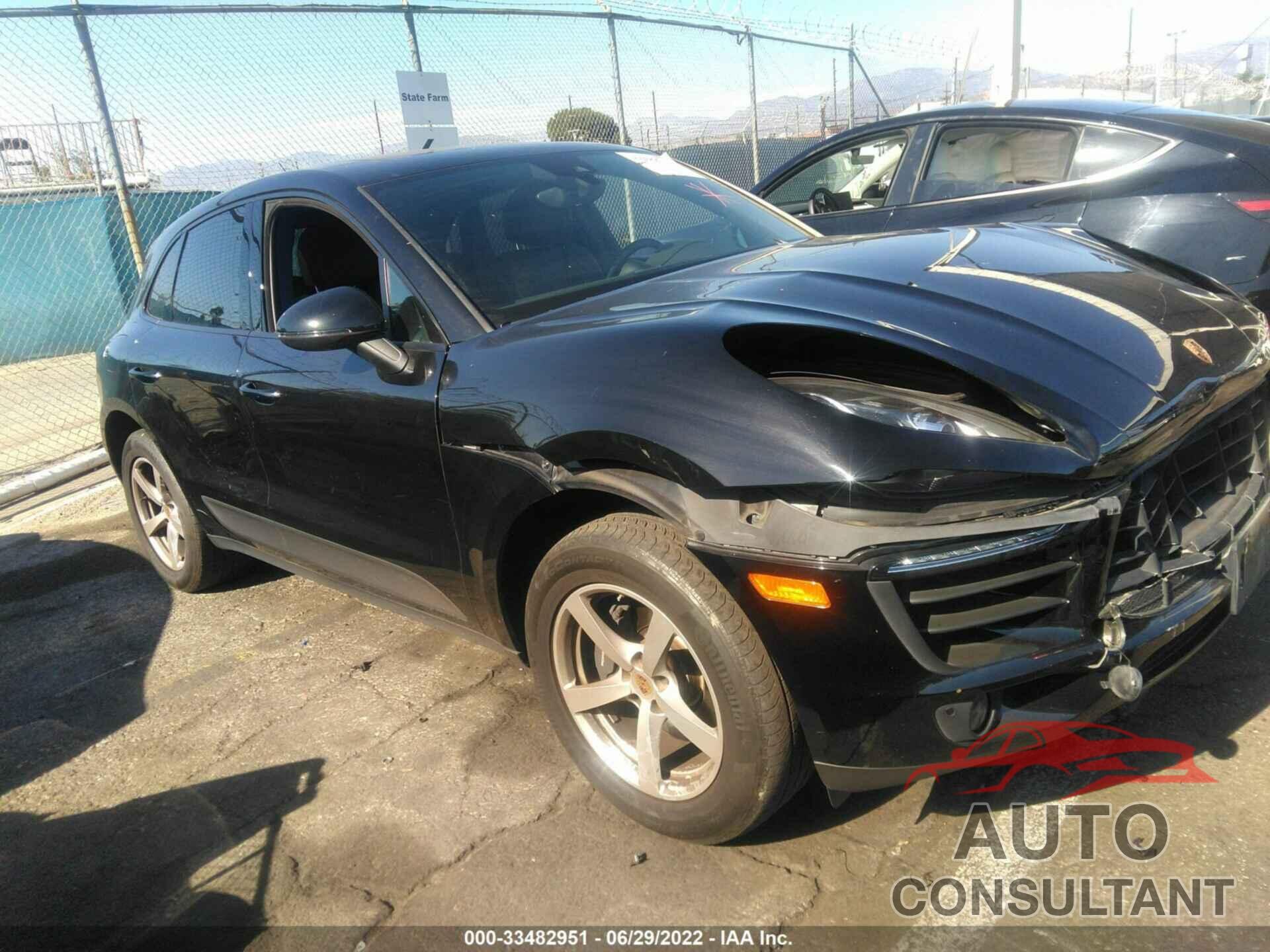 PORSCHE MACAN 2017 - WP1AA2A53HLB83152