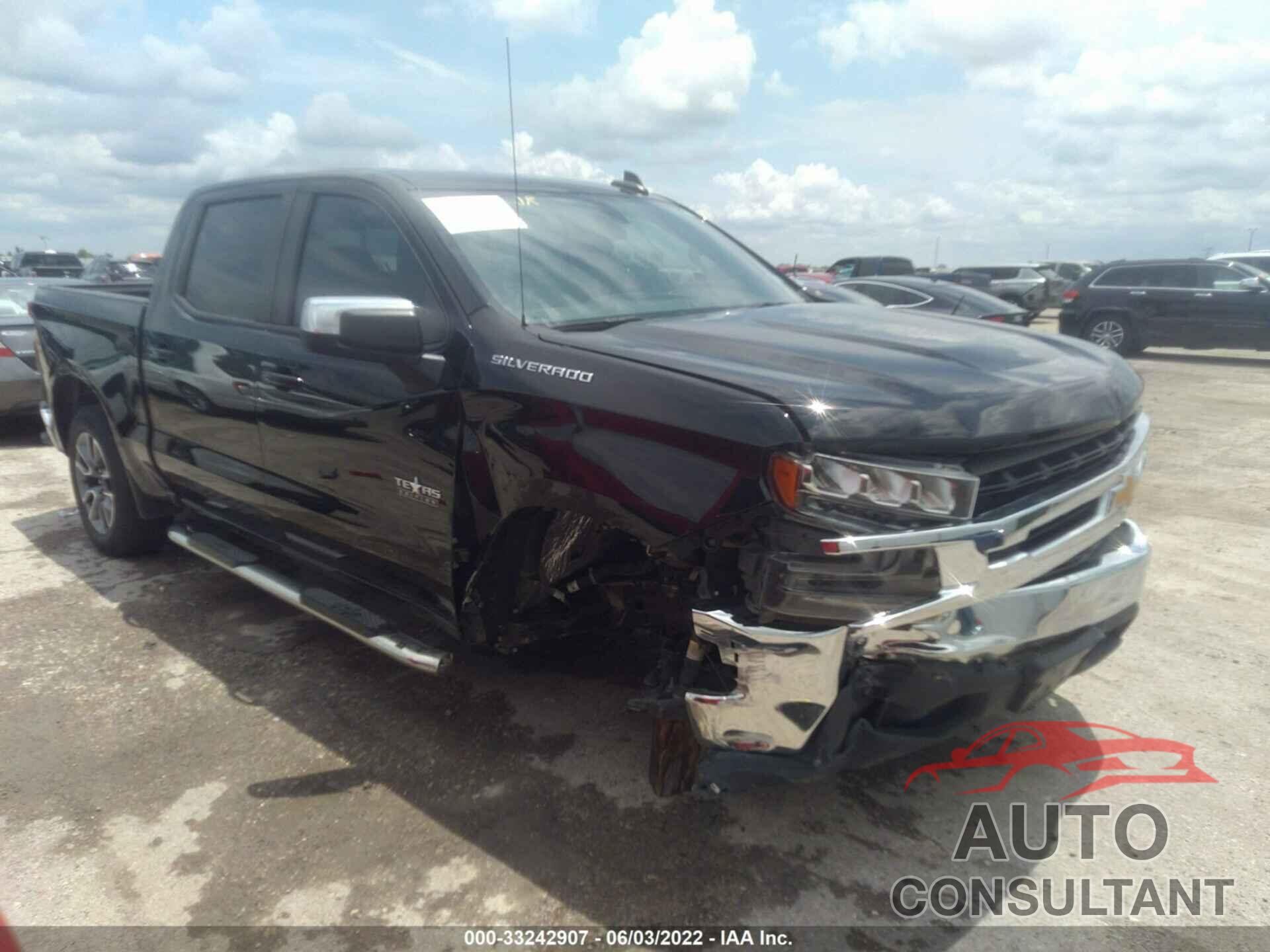 CHEVROLET SILVERADO 1500 2020 - 3GCPWCED9LG213748
