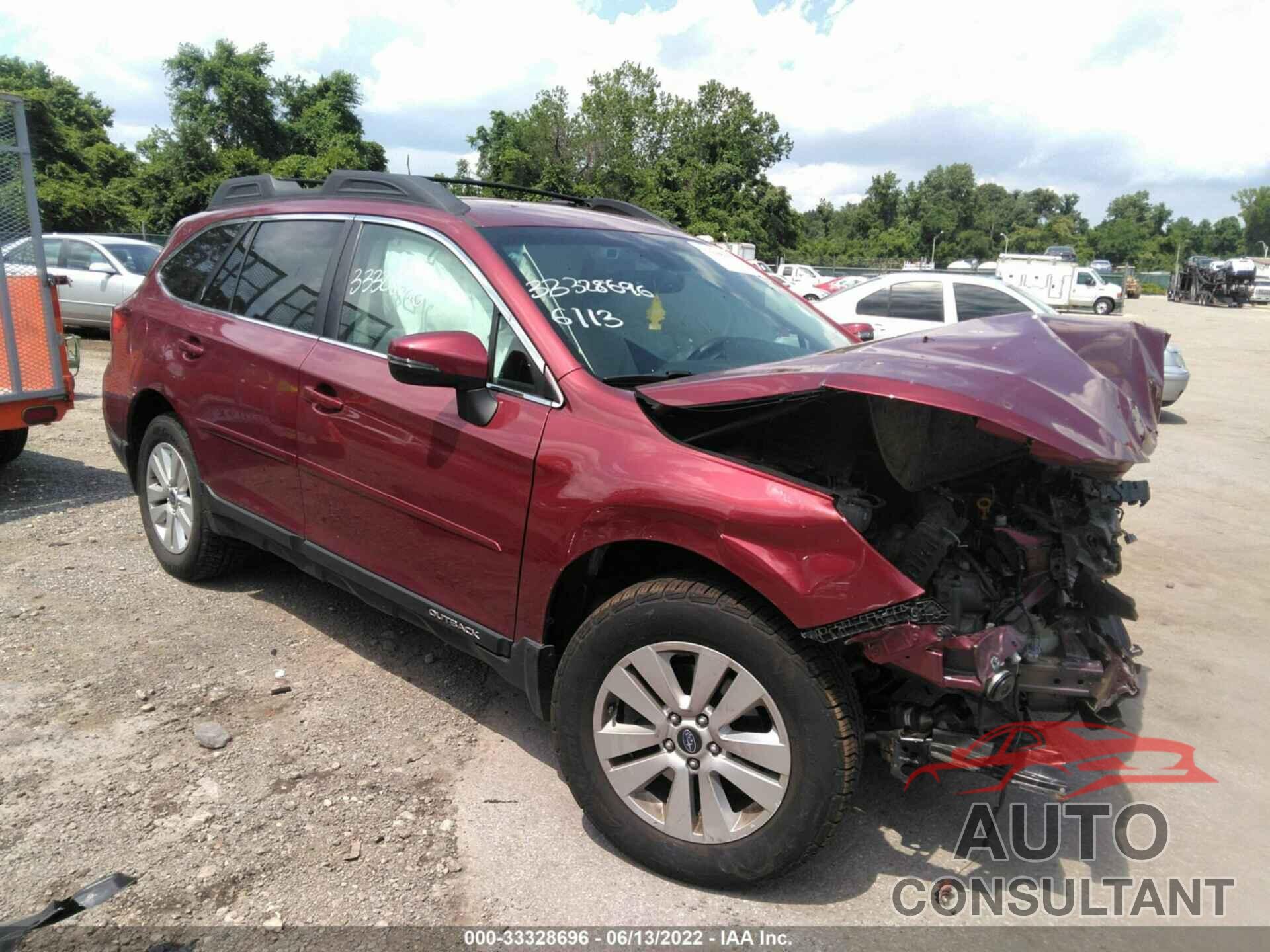 SUBARU OUTBACK 2018 - 4S4BSAFC3J3272645