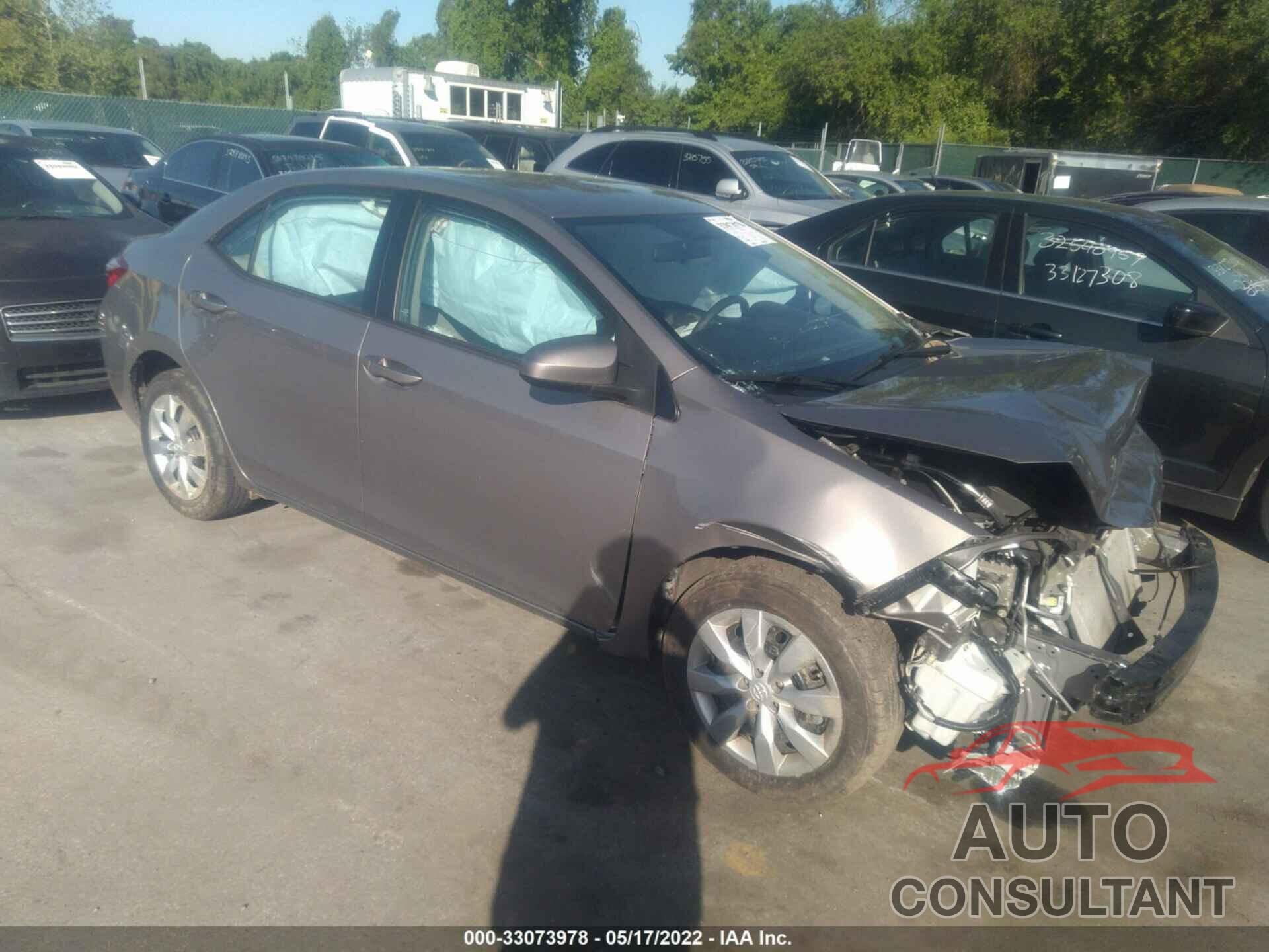 TOYOTA COROLLA 2016 - 2T1BURHEXGC695170