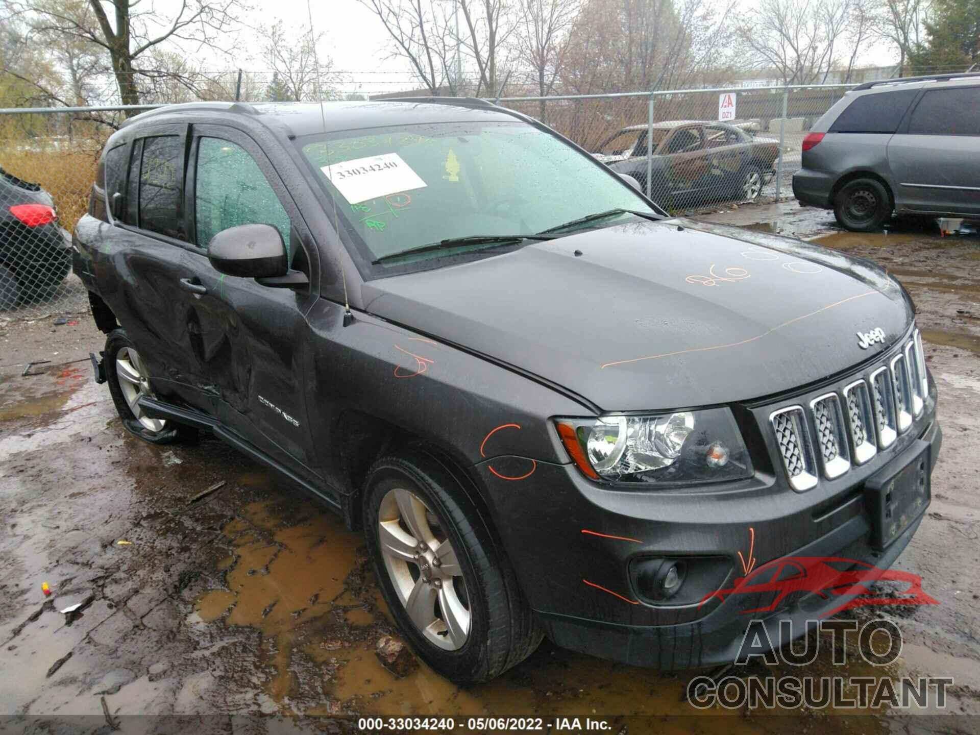 JEEP COMPASS 2017 - 1C4NJDEB9HD144588