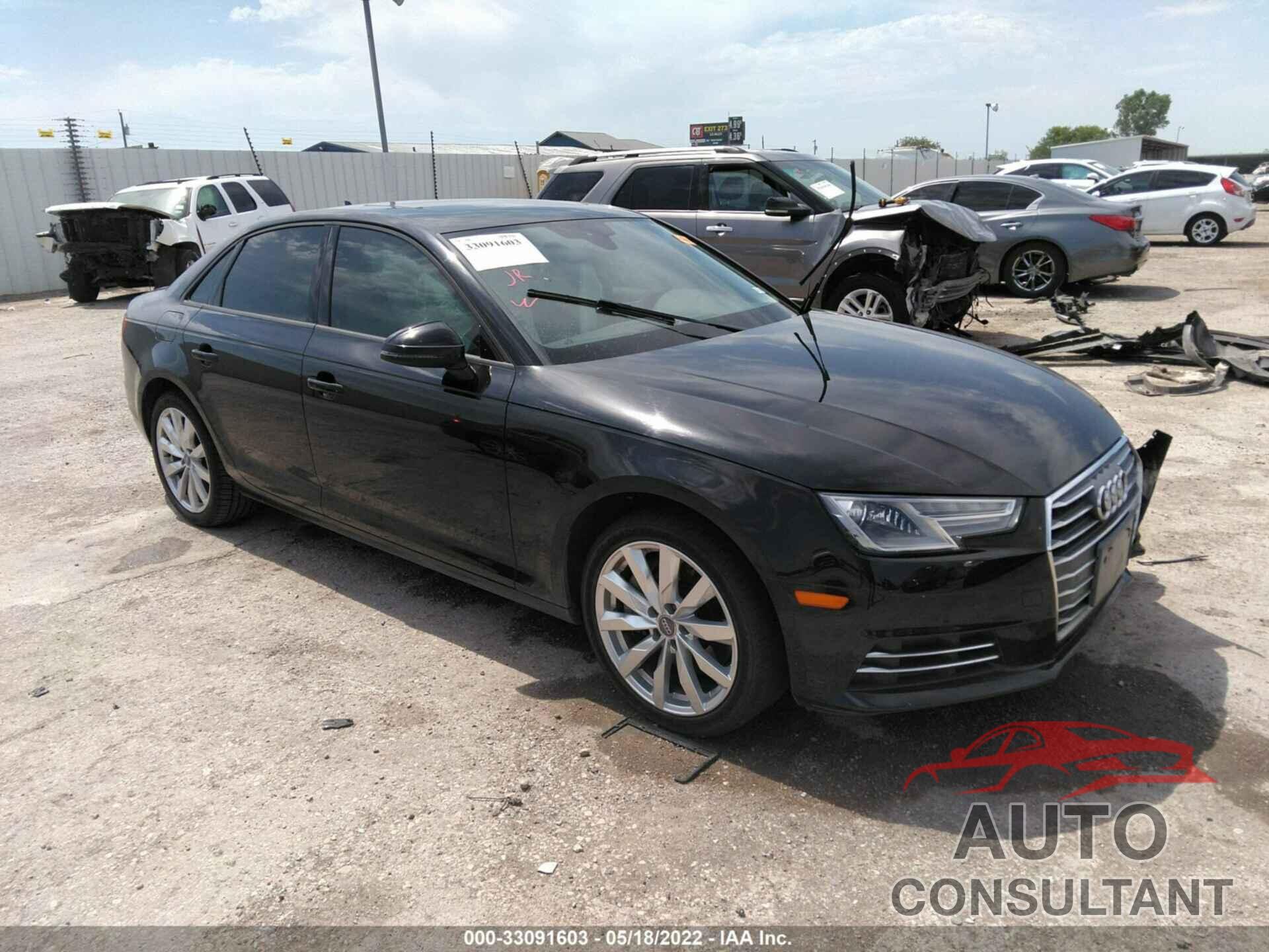 AUDI A4 2017 - WAUGNAF48HN003904