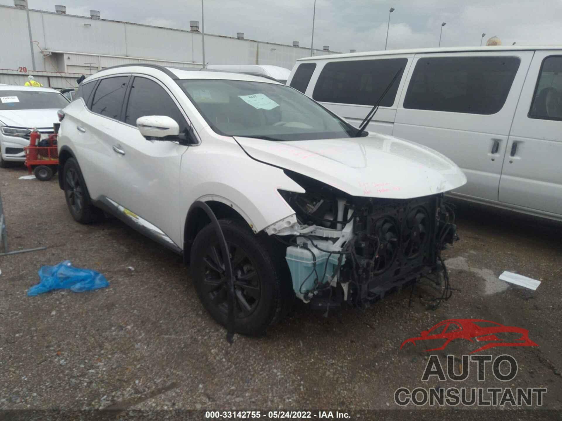 NISSAN MURANO 2018 - 5N1AZ2MG0JN119714