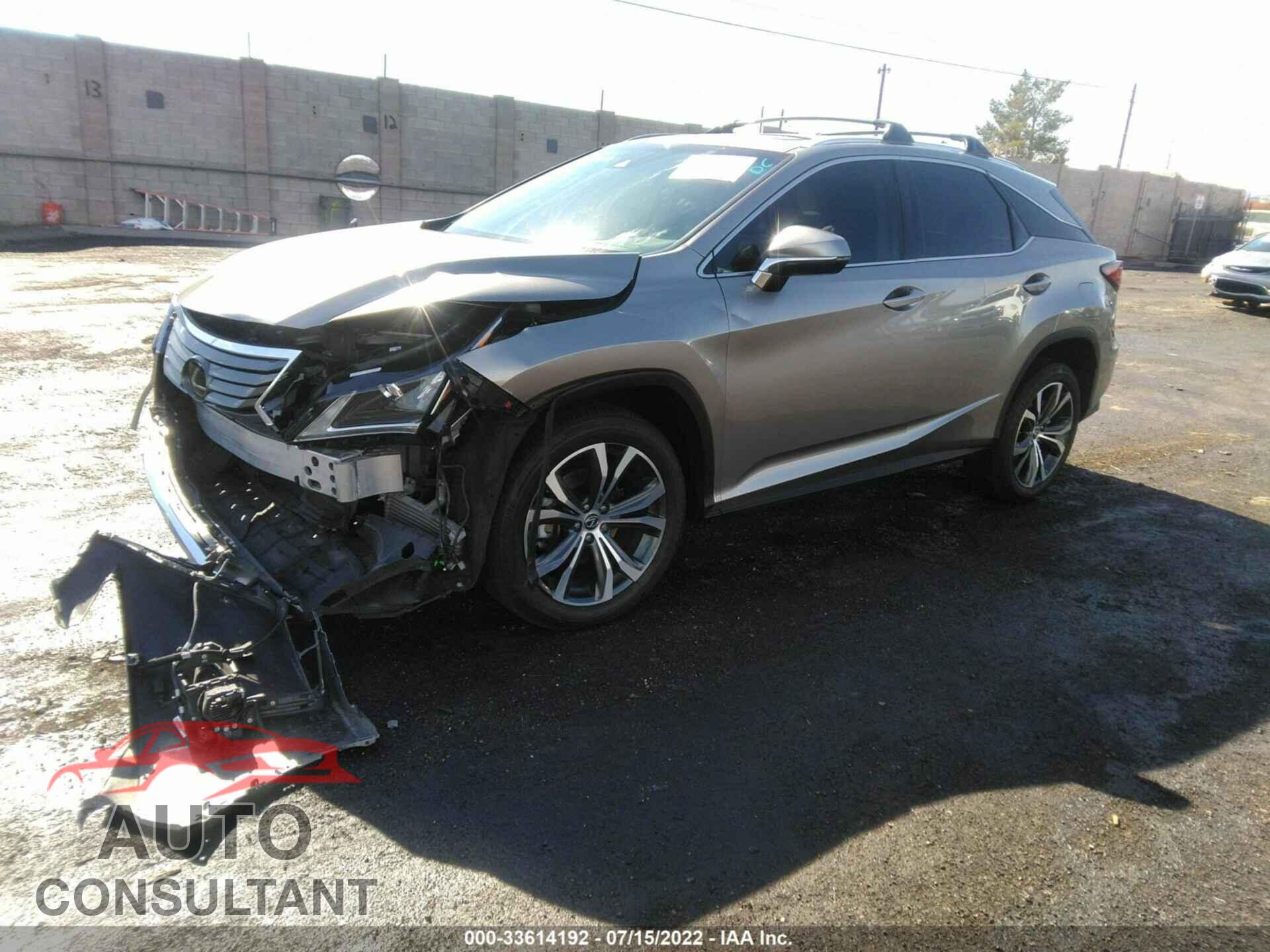 LEXUS RX 2019 - 2T2BZMCA3KC210154