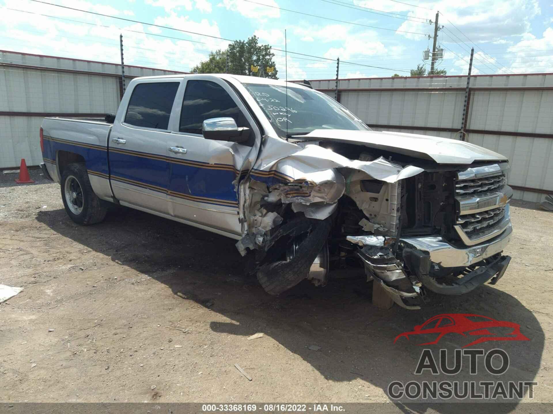 CHEVROLET SILVERADO 1500 2018 - 3GCPCSEJ4JG313729