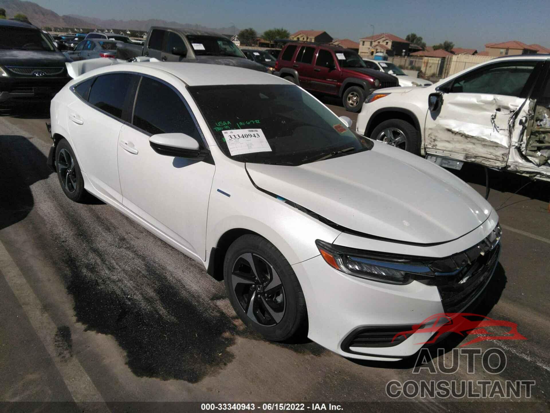 HONDA INSIGHT 2021 - 19XZE4F5XME002791