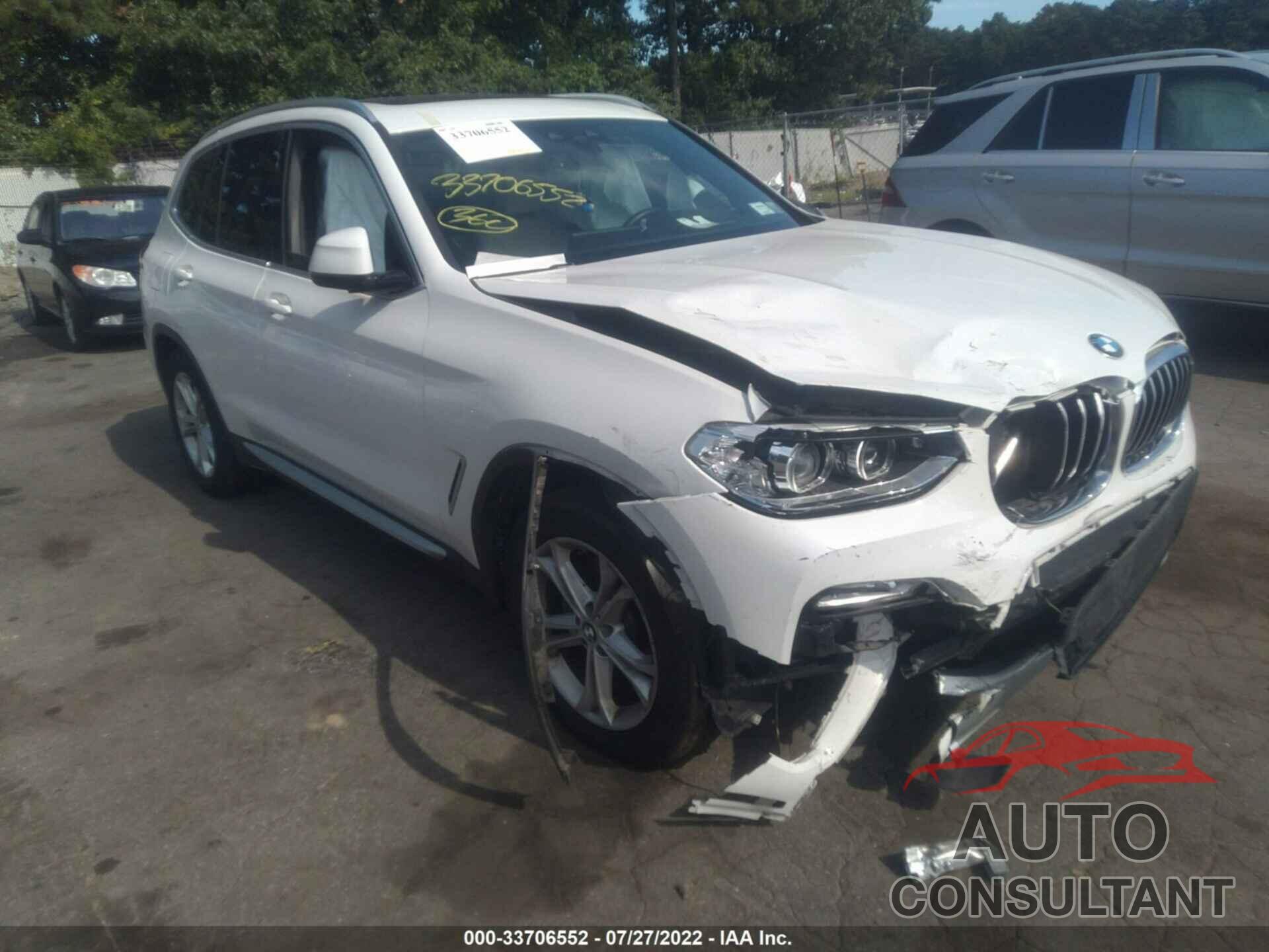 BMW X3 2019 - 5UXTR9C54KLR08398