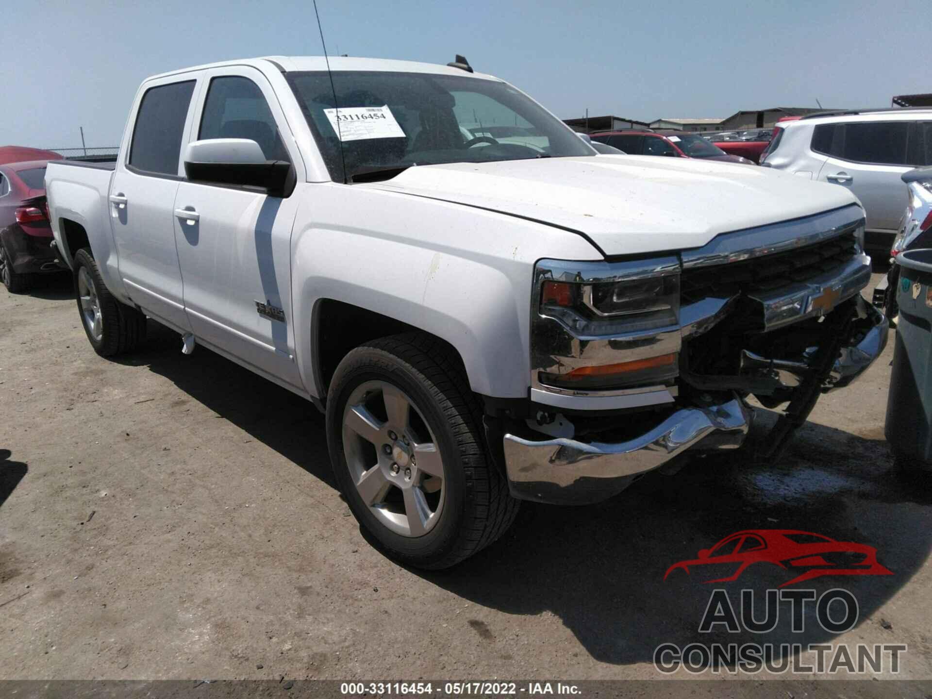 CHEVROLET SILVERADO 1500 2018 - 3GCPCREC7JG595486