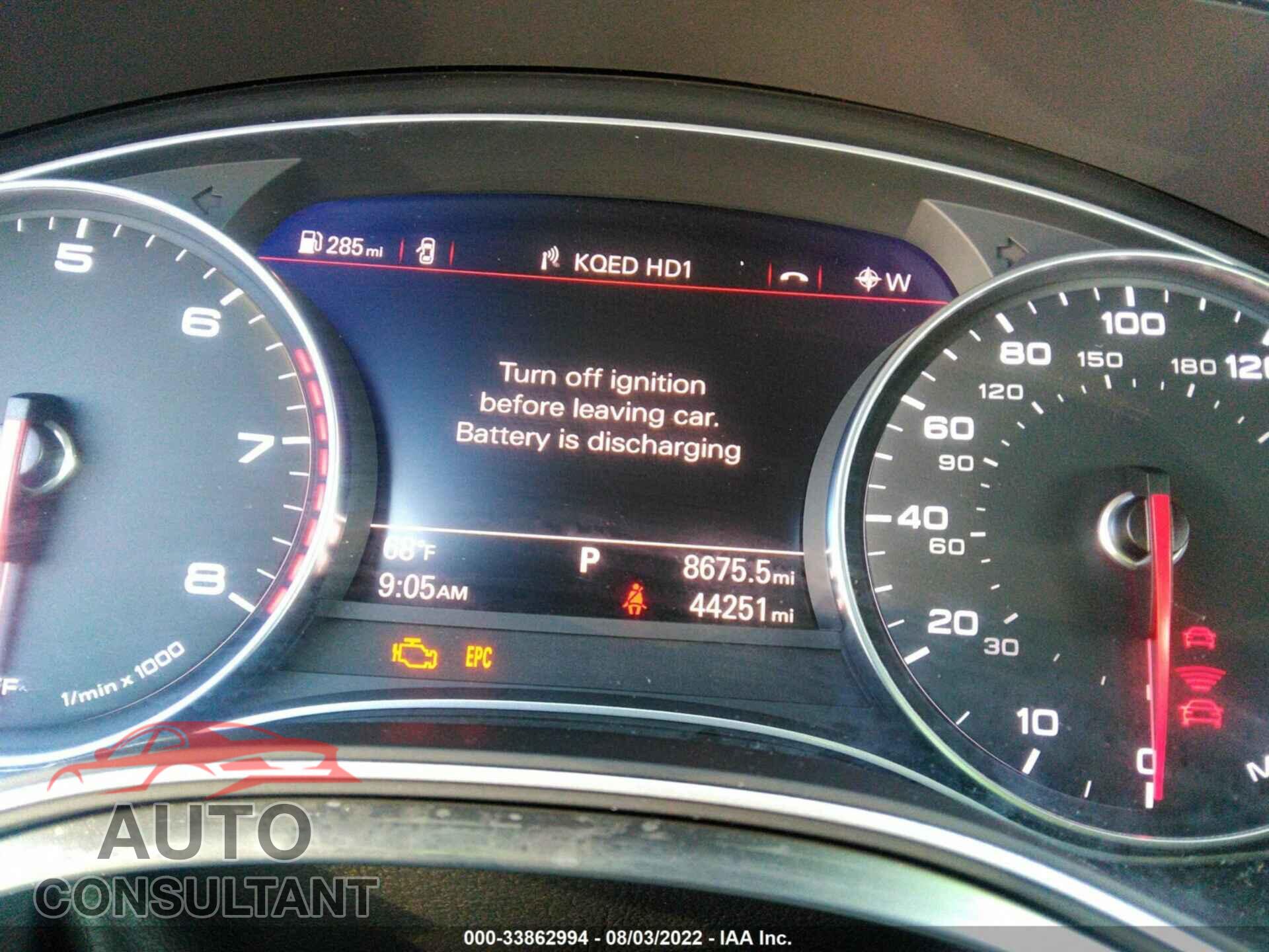 AUDI A6 2016 - WAUHGAFC2GN100262