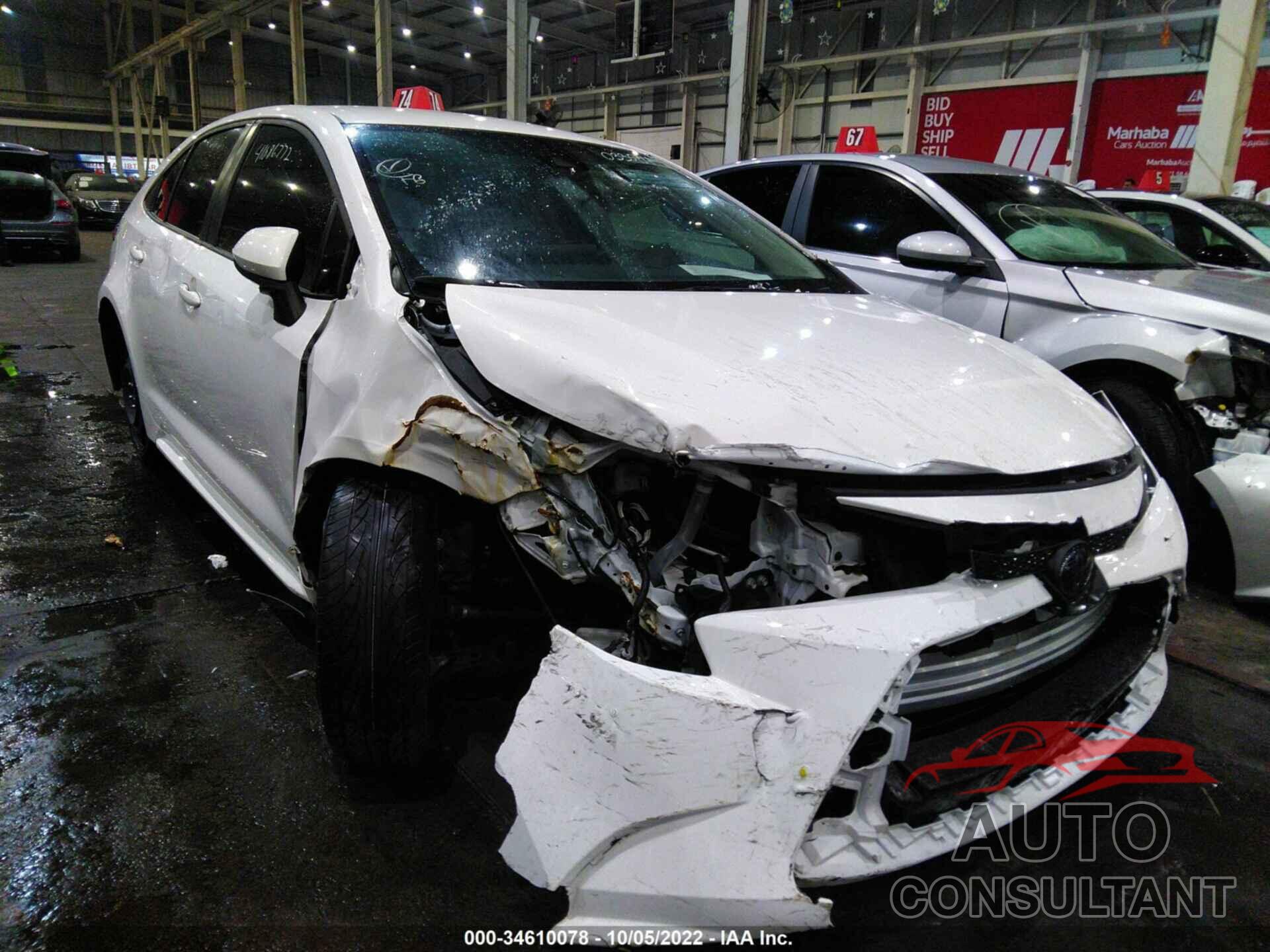 TOYOTA COROLLA 2020 - 00DEPRAE6LJ033504