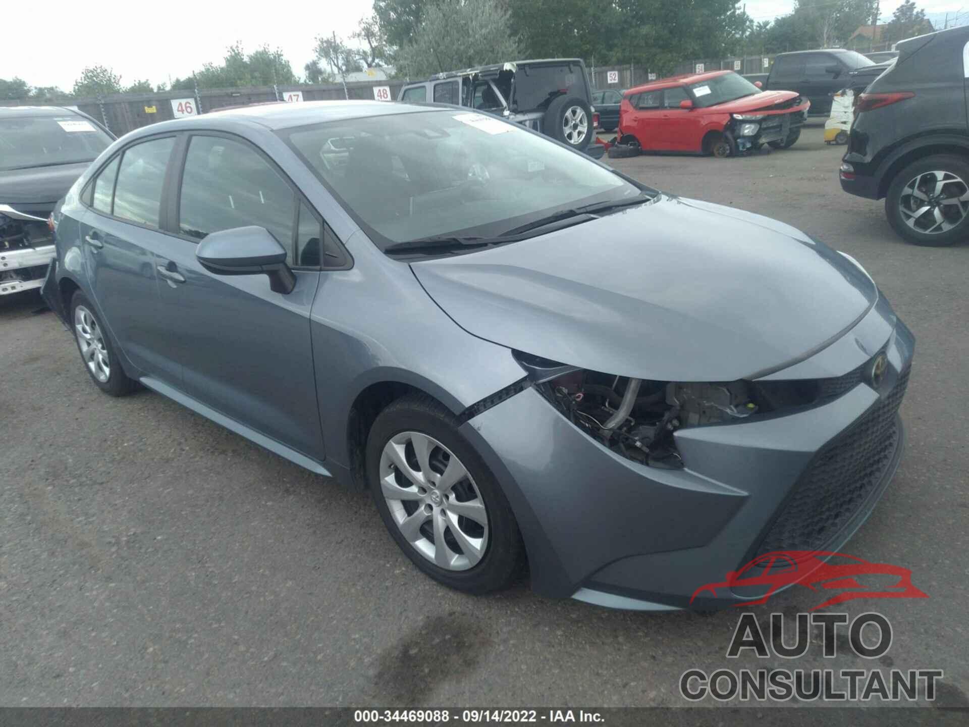 TOYOTA COROLLA 2020 - 5YFEPRAE3LP117677