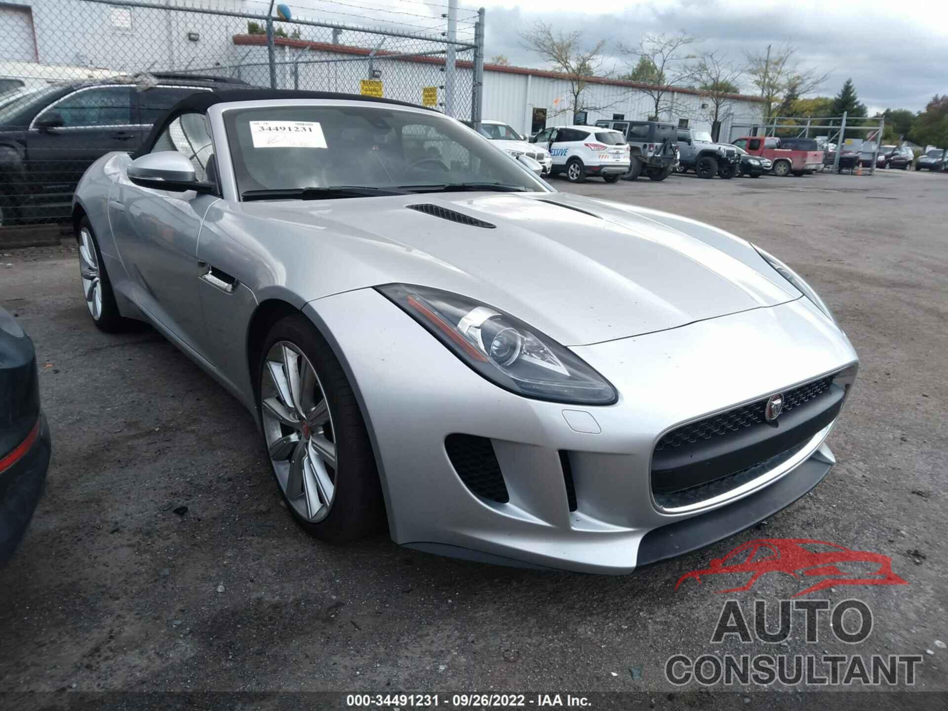 JAGUAR F-TYPE 2016 - SAJWA6ET6G8K29700