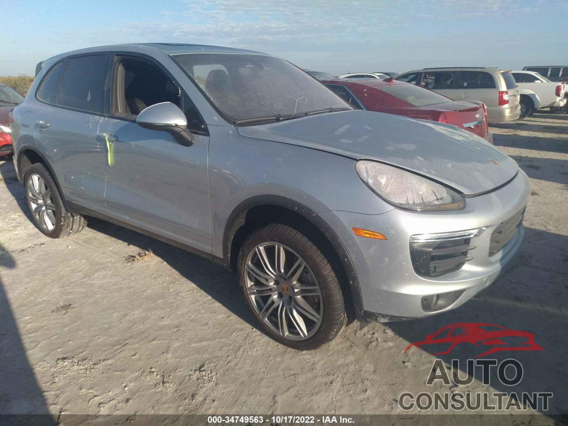 PORSCHE CAYENNE 2016 - WP1AB2A22GLA92939