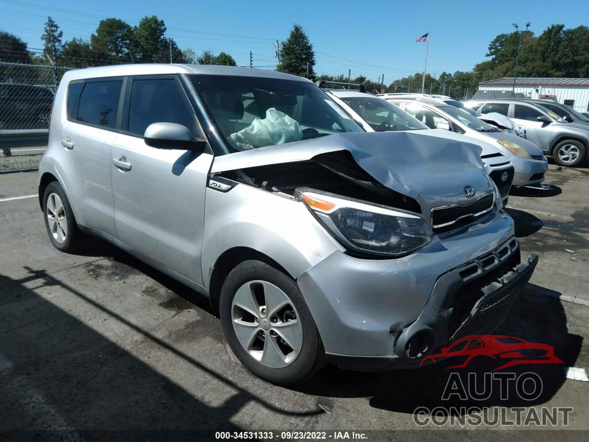 KIA SOUL 2016 - KNDJN2A24G7837773