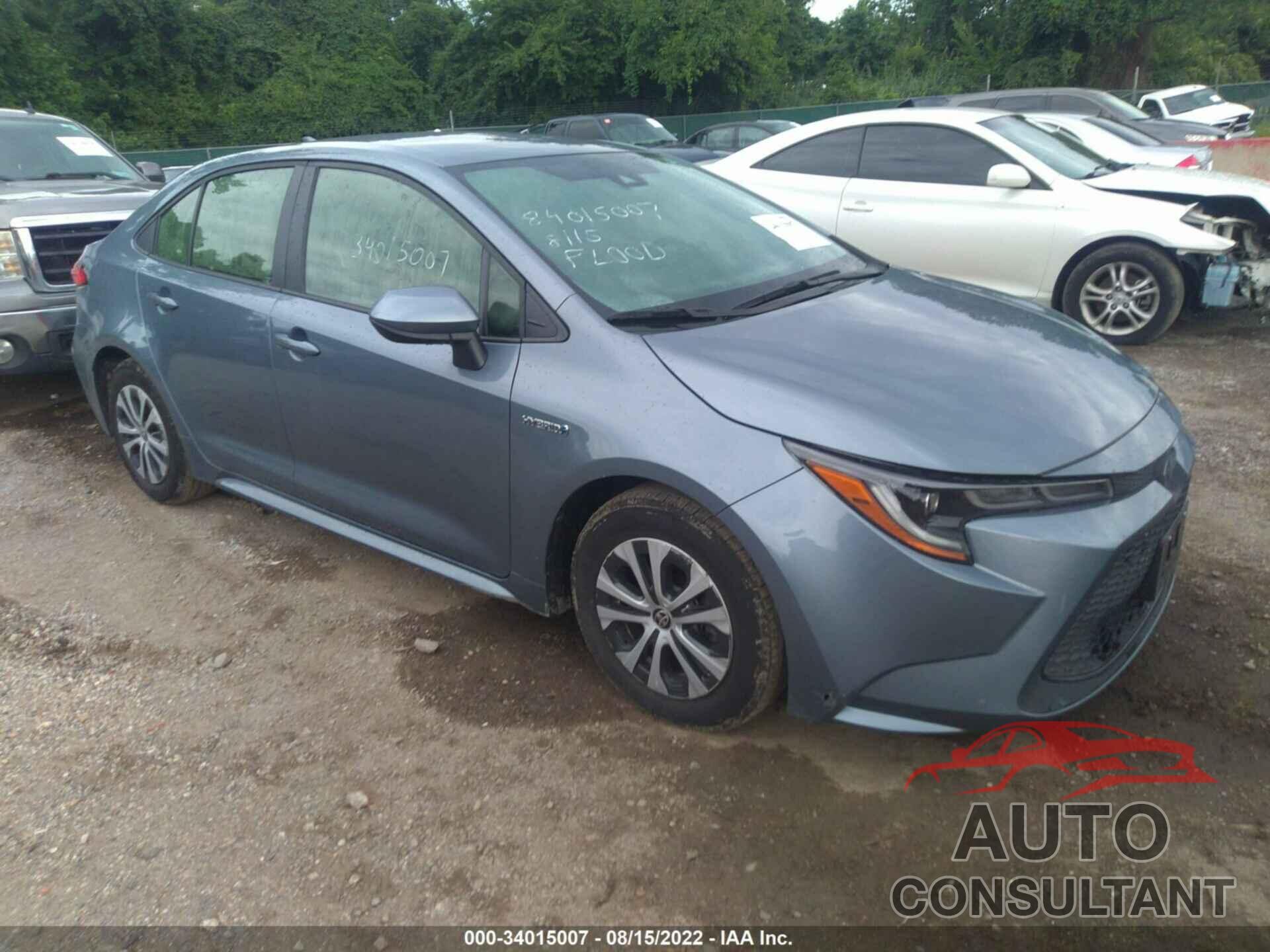 TOYOTA COROLLA 2020 - JTDEBRBE3LJ014907