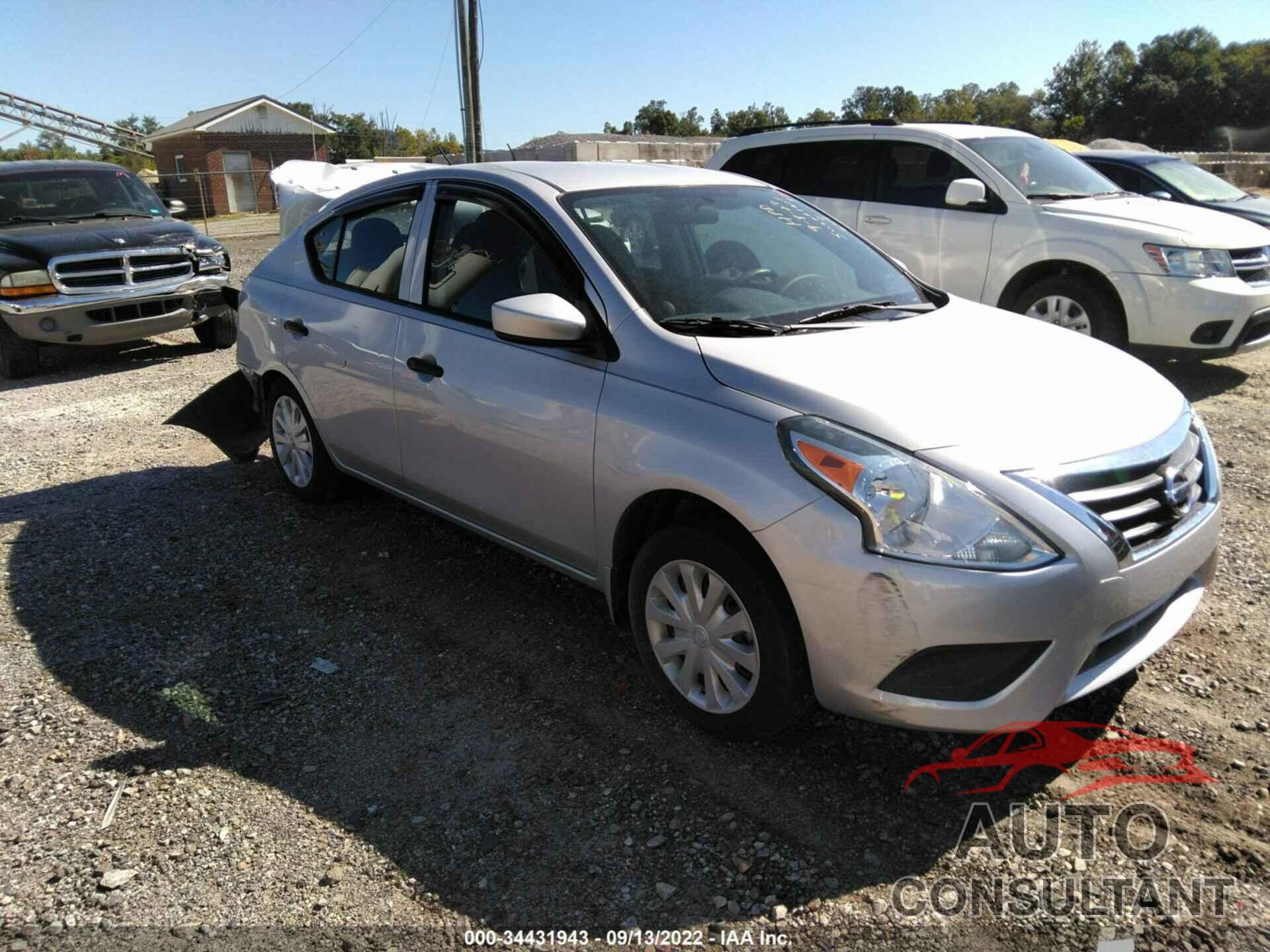 NISSAN VERSA 2016 - 3N1CN7AP1GL884324