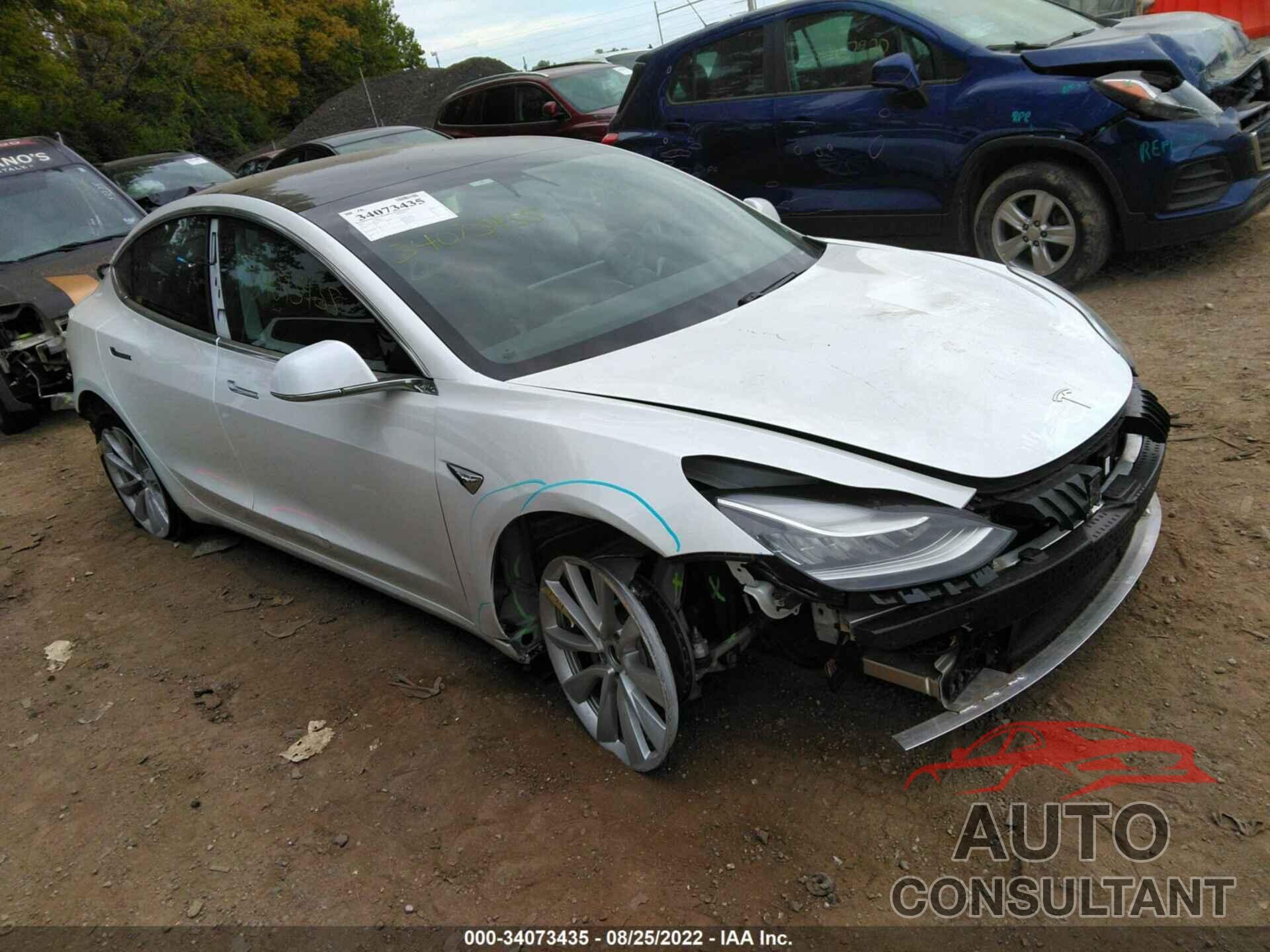 TESLA MODEL 3 2020 - 5YJ3E1EB8LF638579
