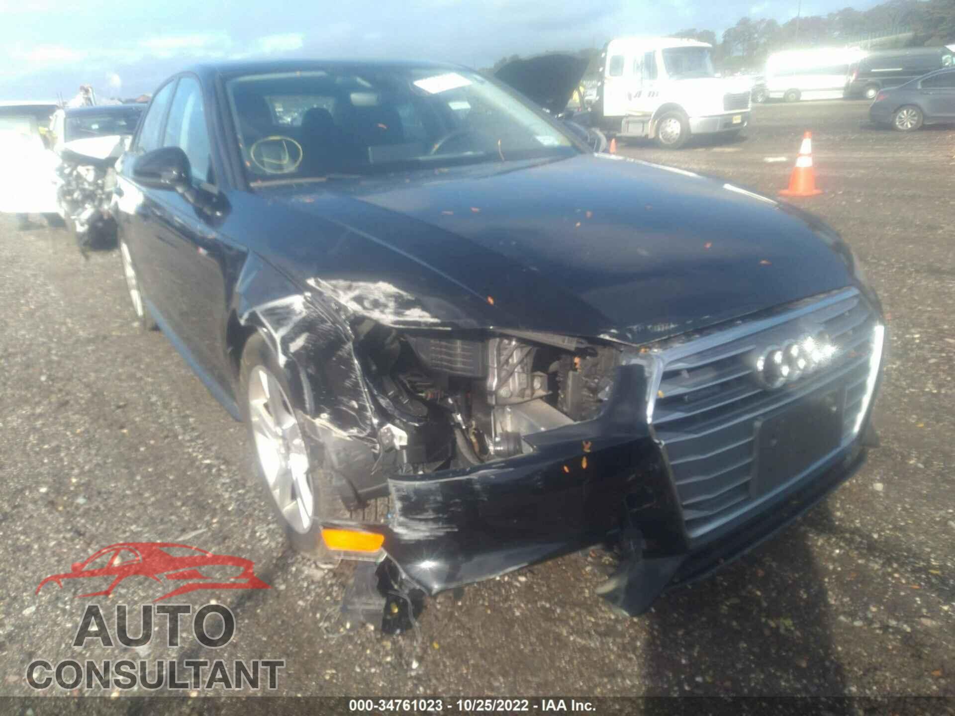 AUDI A4 2018 - WAUDNAF47JN018564