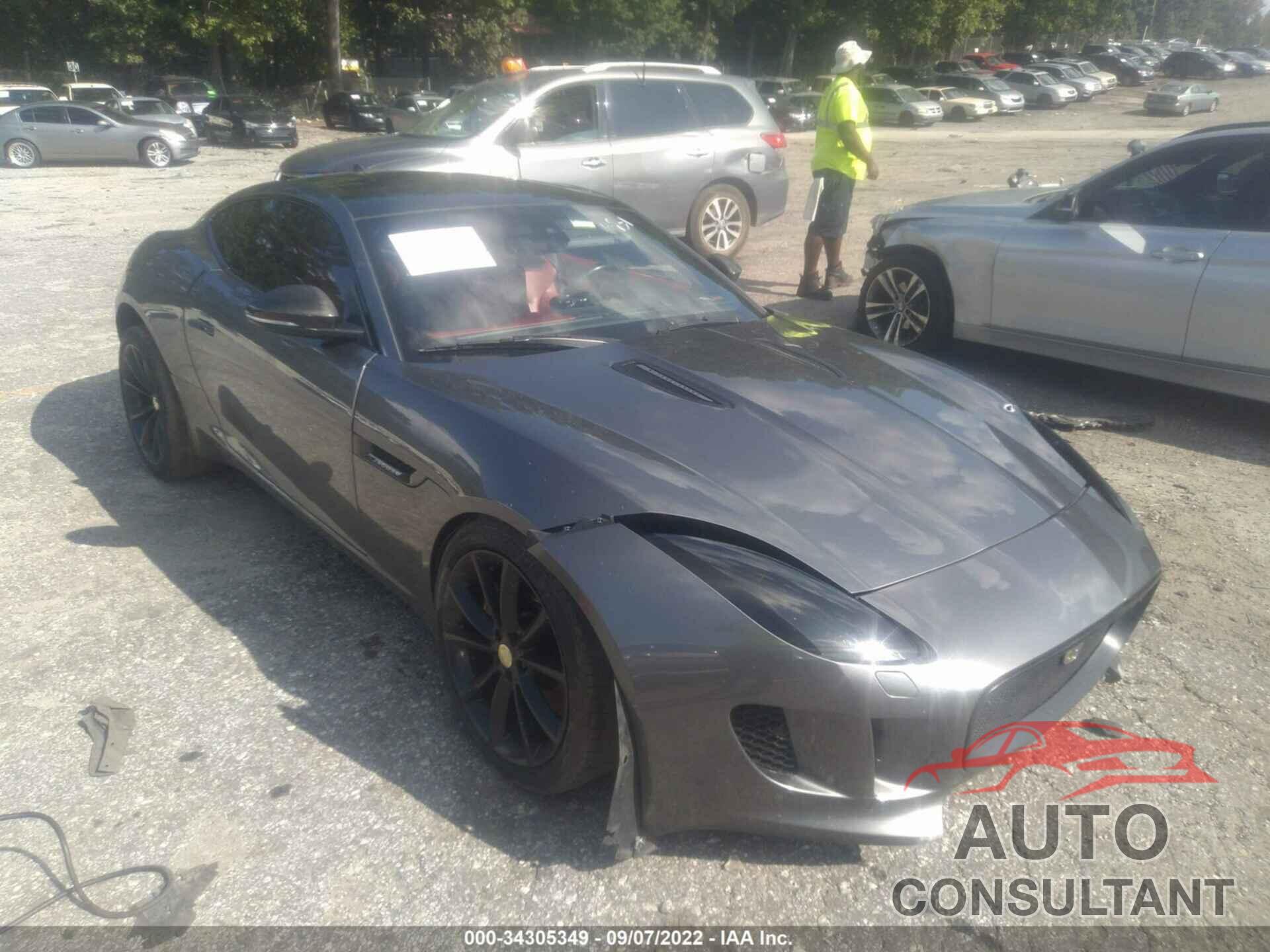 JAGUAR F-TYPE 2016 - SAJWA6BU1G8K34901