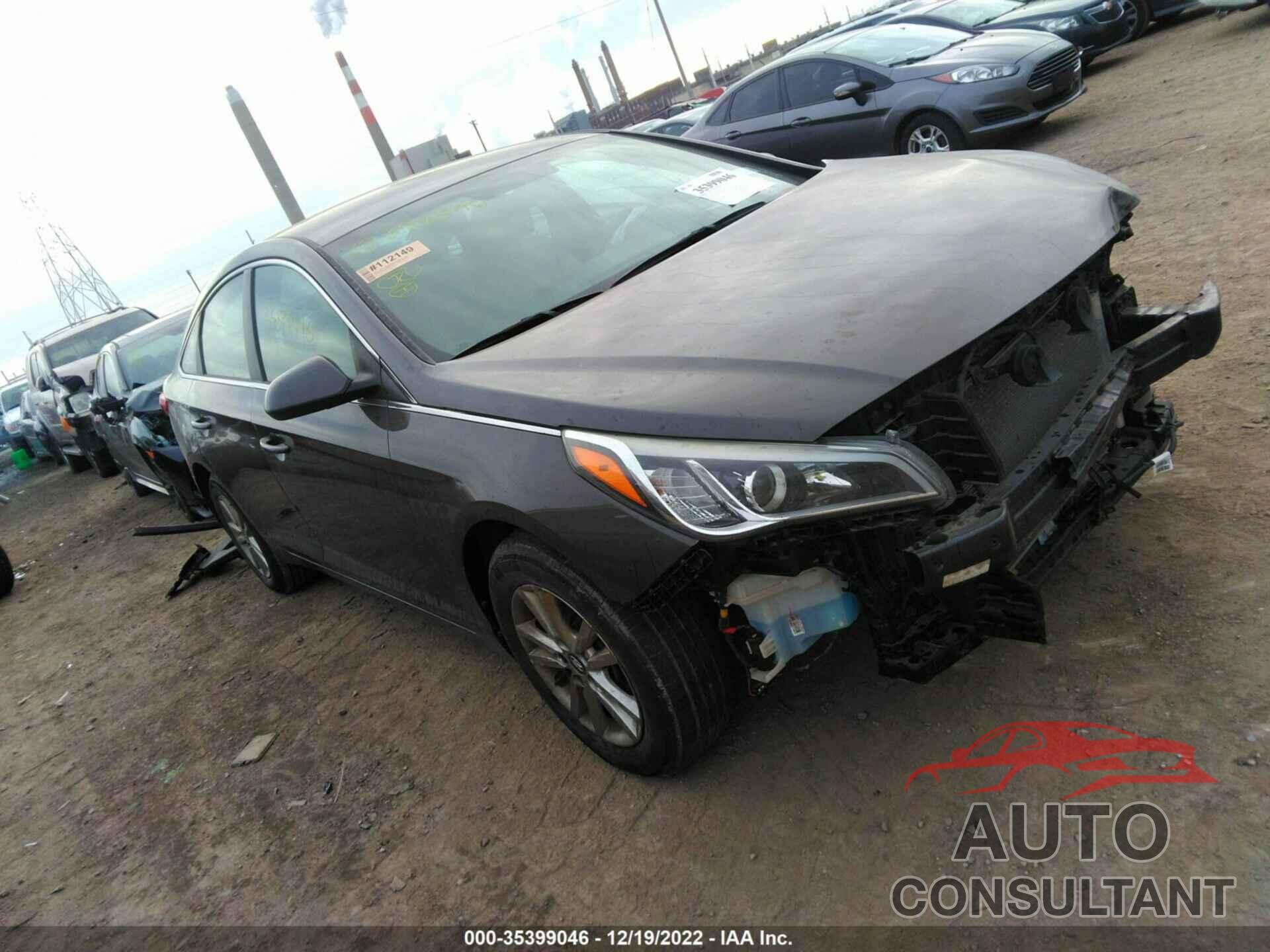 HYUNDAI SONATA 2017 - 5NPE24AF5HH447464