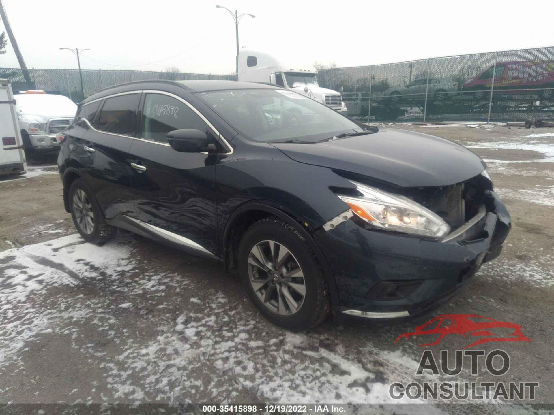 NISSAN MURANO 2017 - 5N1AZ2MH5HN156342