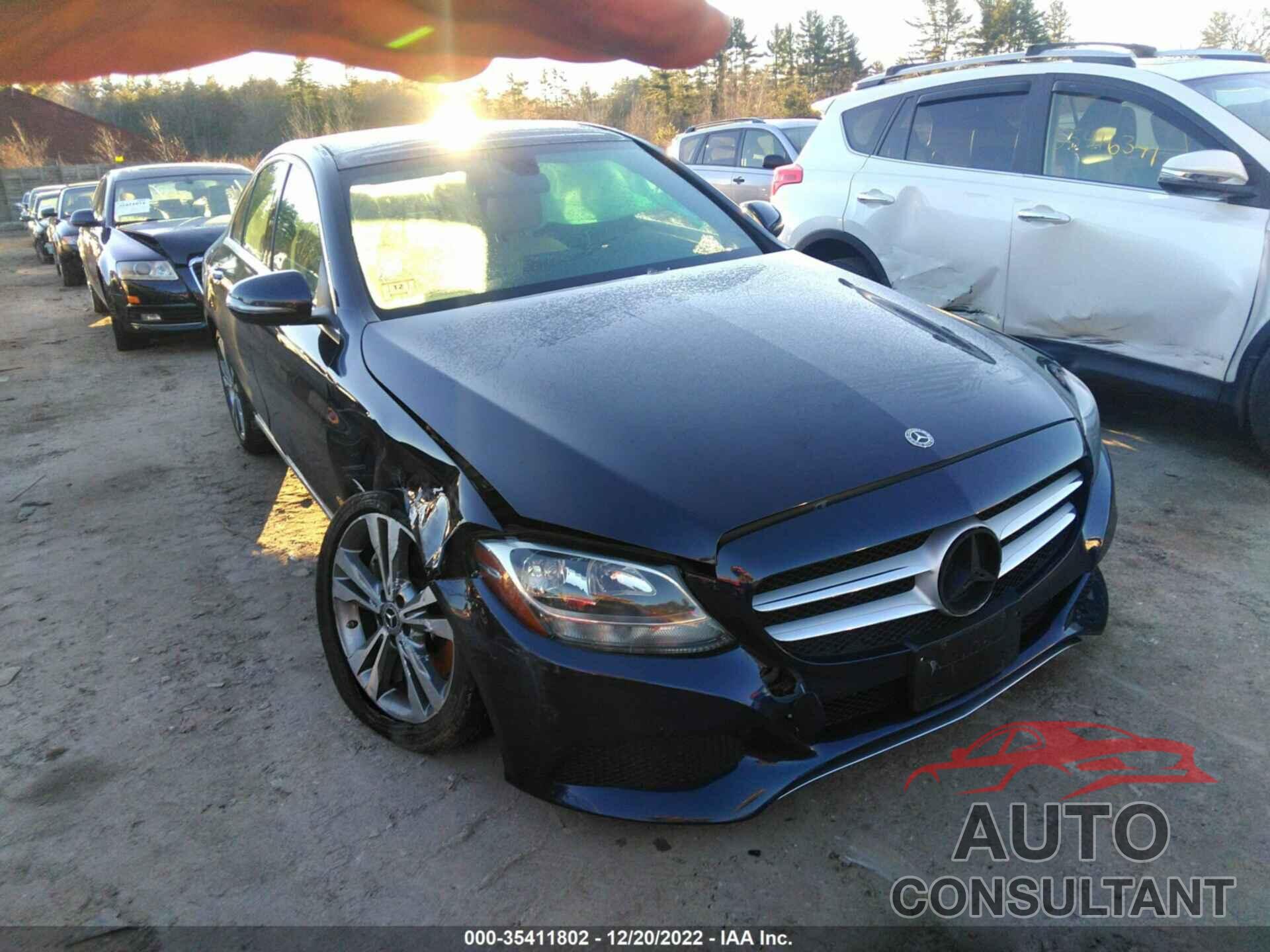 MERCEDES-BENZ C-CLASS 2018 - WDDWF4KB9JR414556