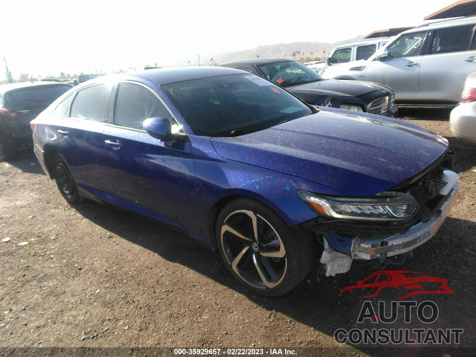 HONDA ACCORD SEDAN 2019 - 1HGCV1F34KA139729