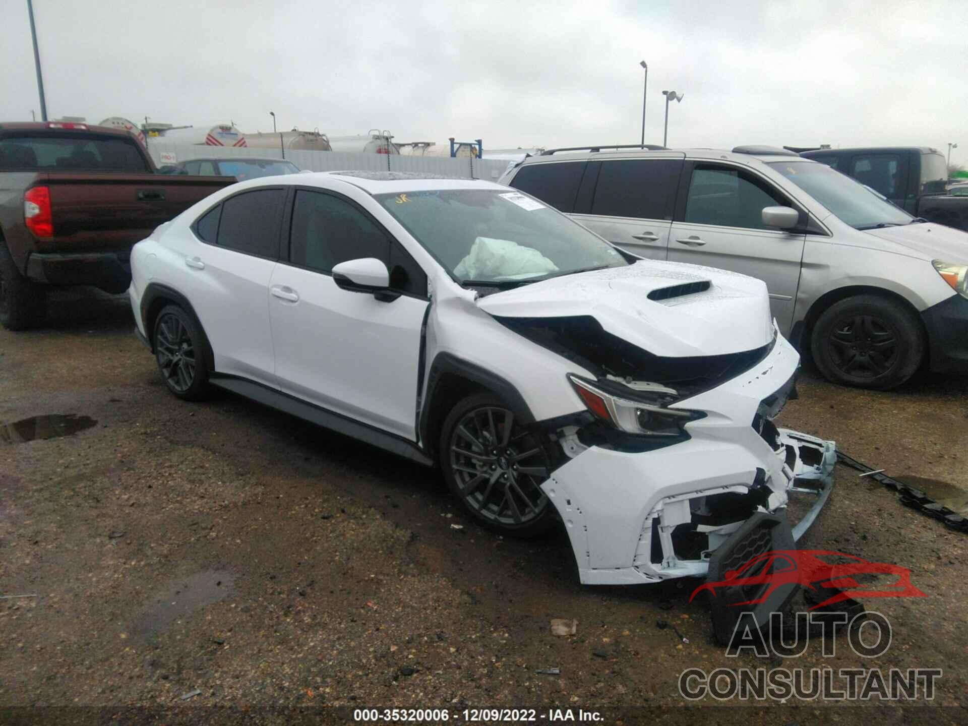 SUBARU WRX 2022 - JF1VBAU6XN8009727